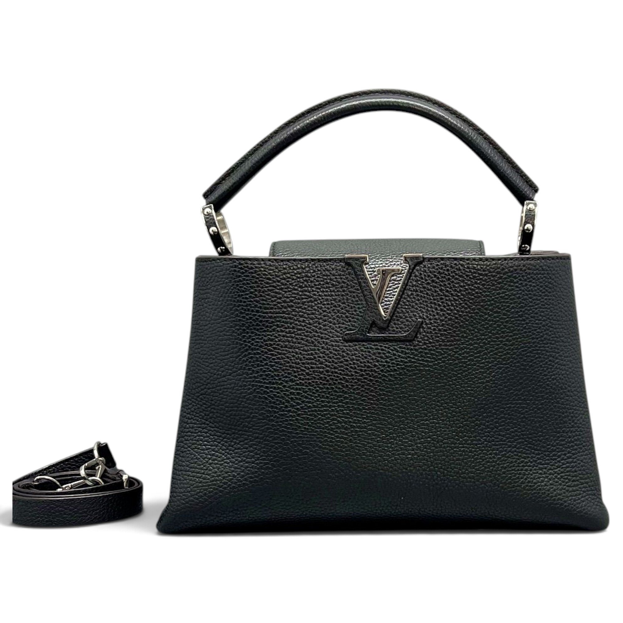 Capucines leather handbag