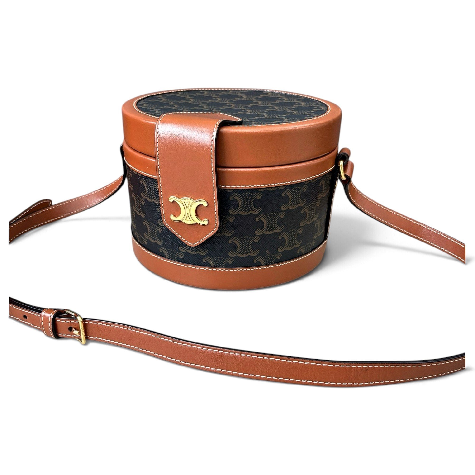 Tambour cloth crossbody bag