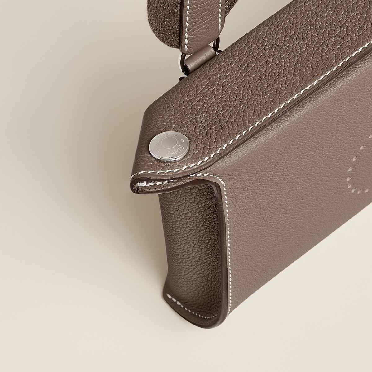 Étoupe Hermès Videpoches Bag