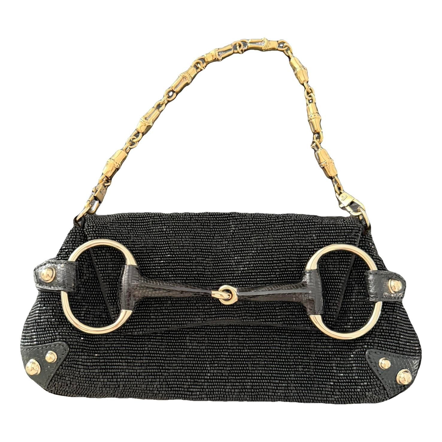 Glitter clutch bag