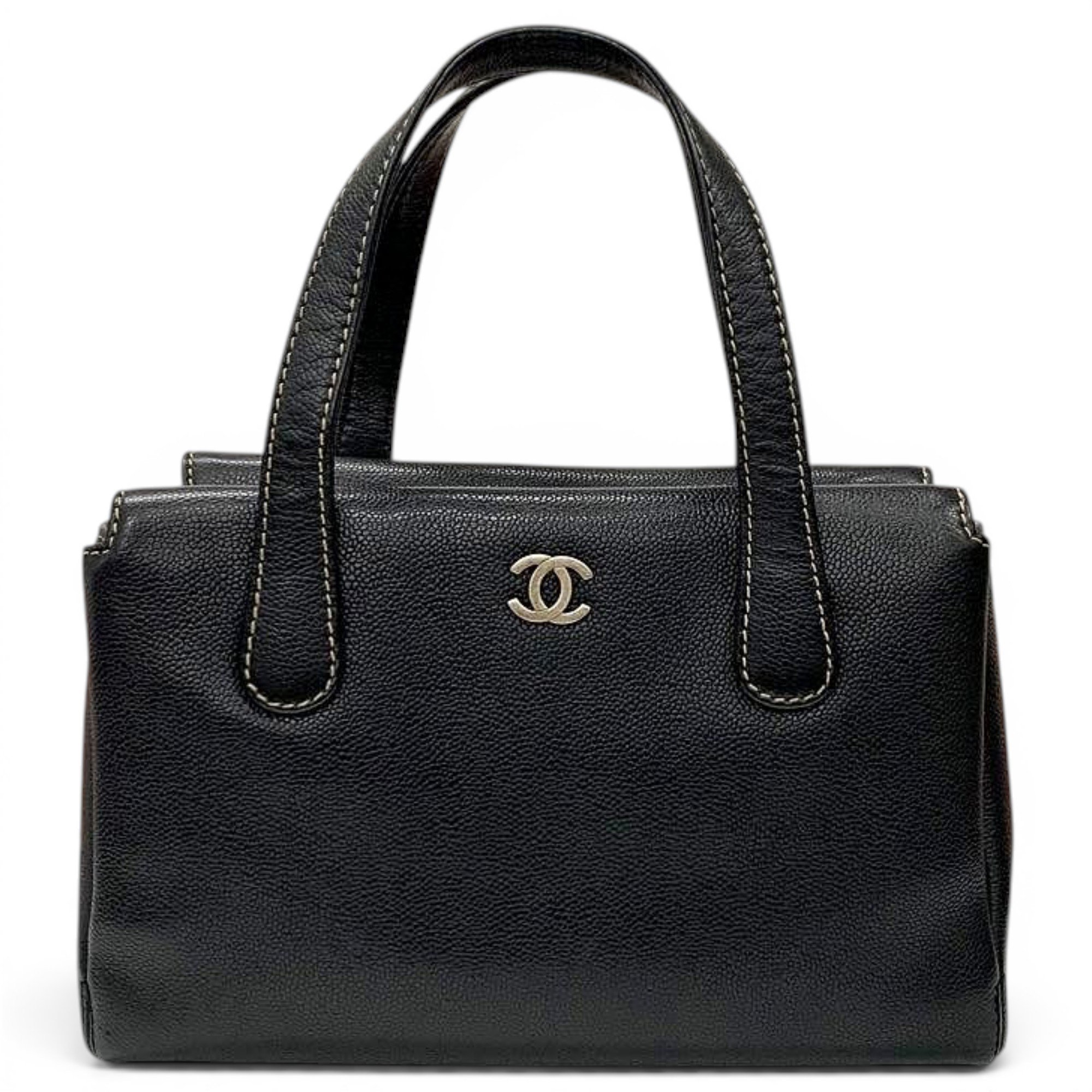 Leather tote