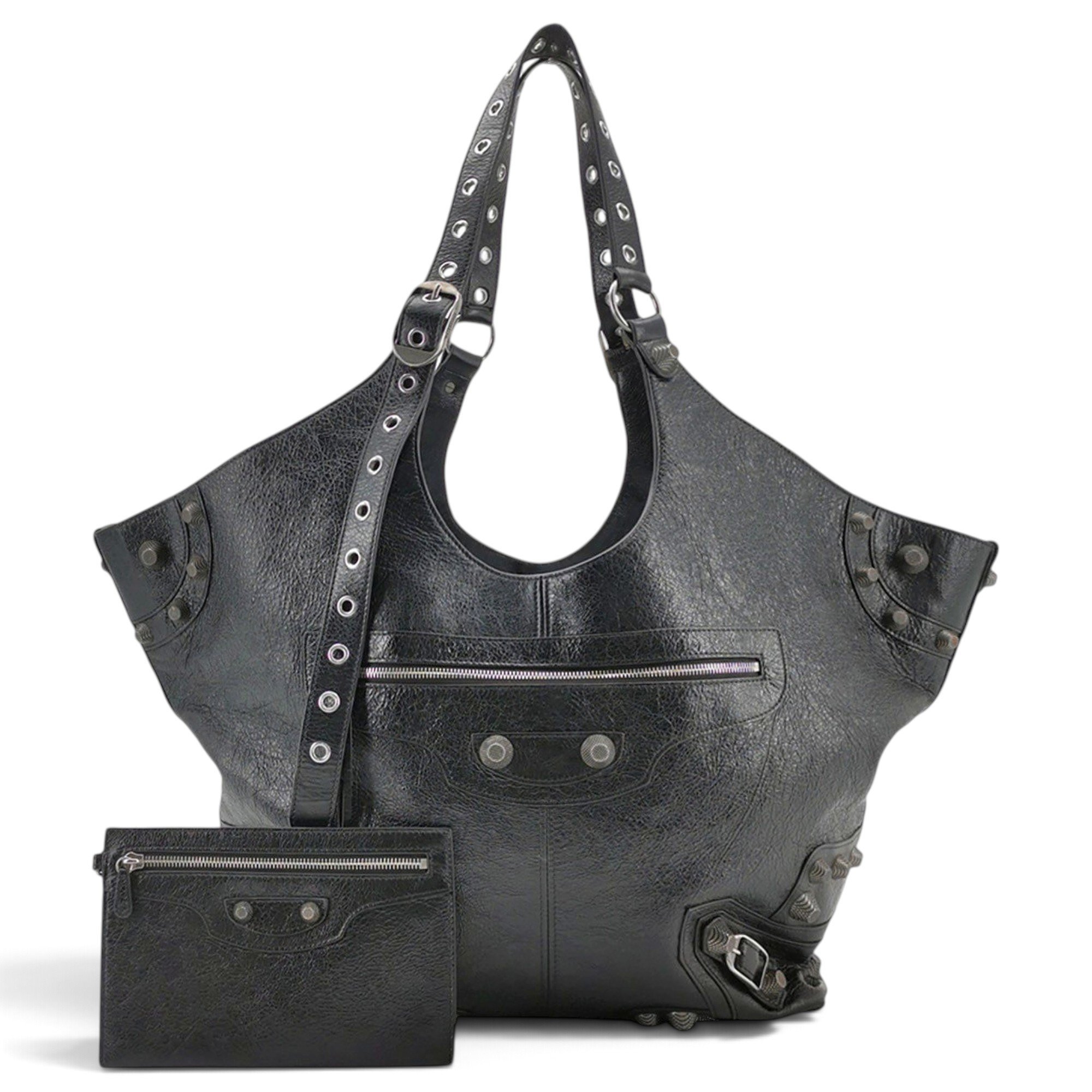 Le Cagole leather handbag
