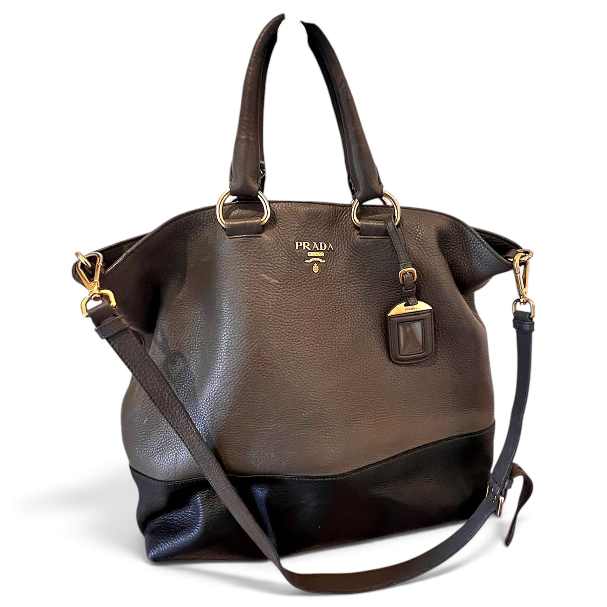 Leather handbag