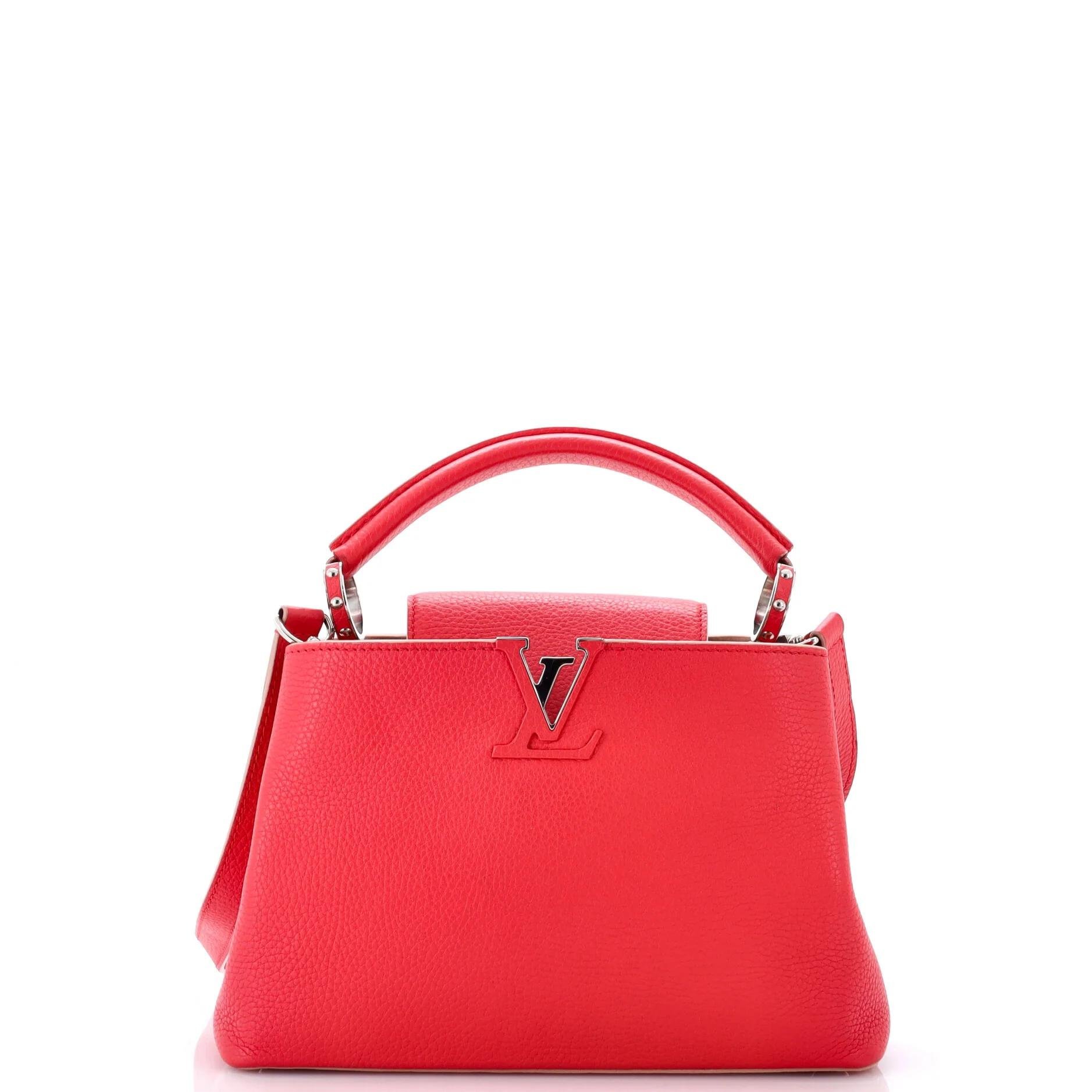 Capucines leather handbag