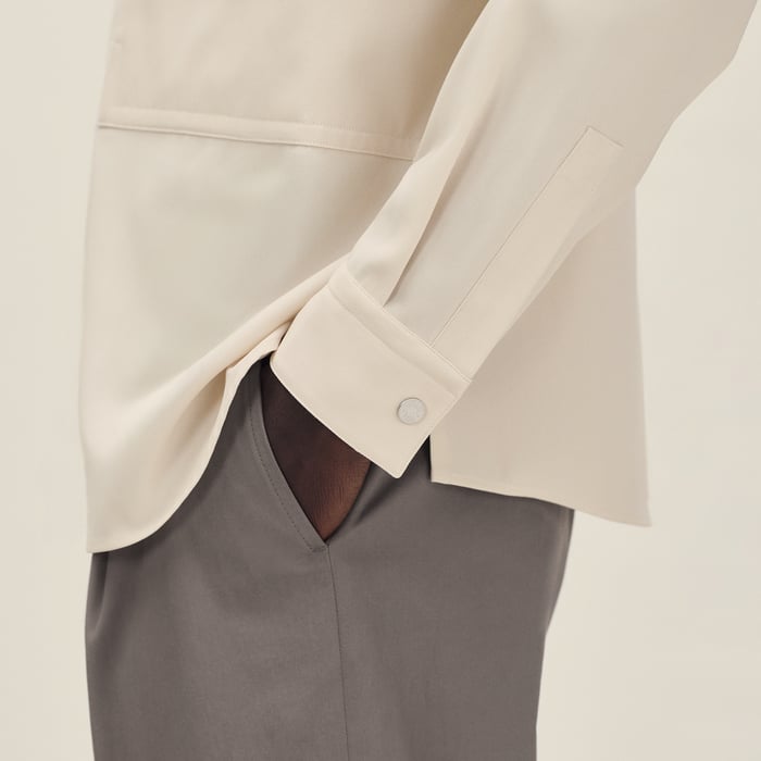 Ficelle Boxy Fit Overshirt