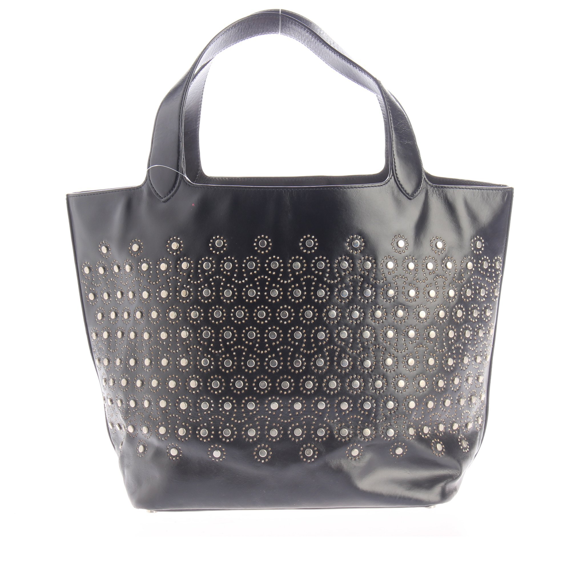 Leather tote