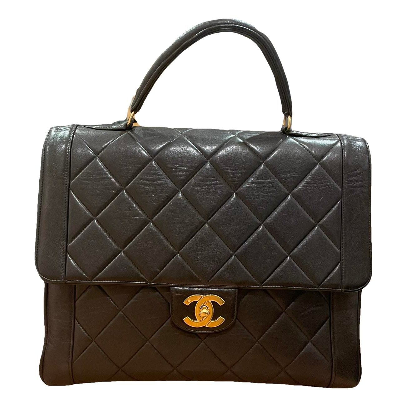 Leather handbag