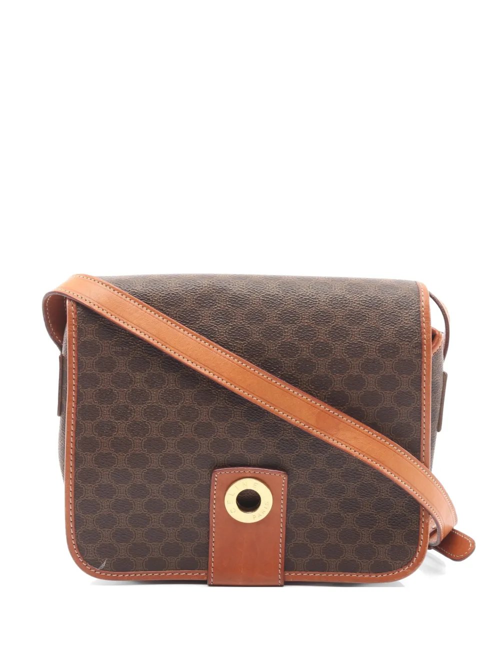 2000s Macadam-pattern cross-body bag