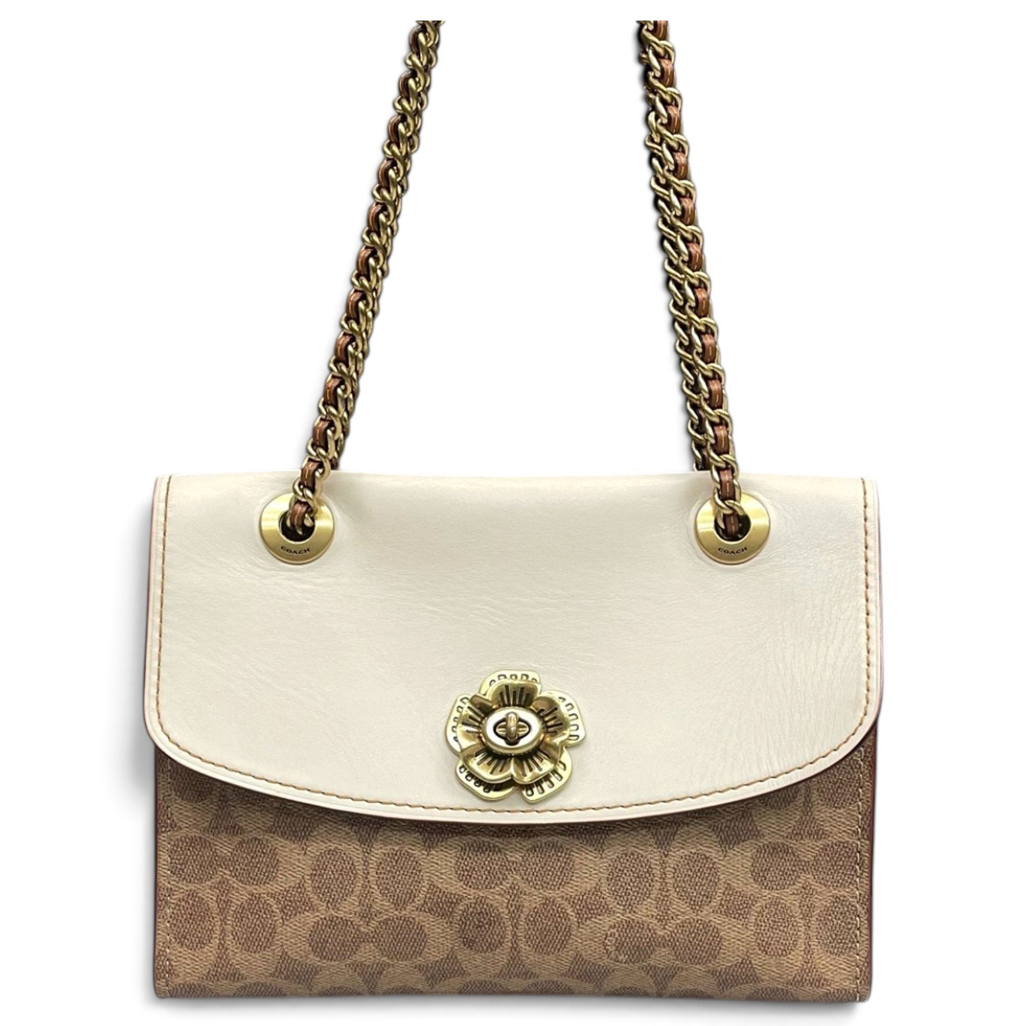 Parker leather handbag