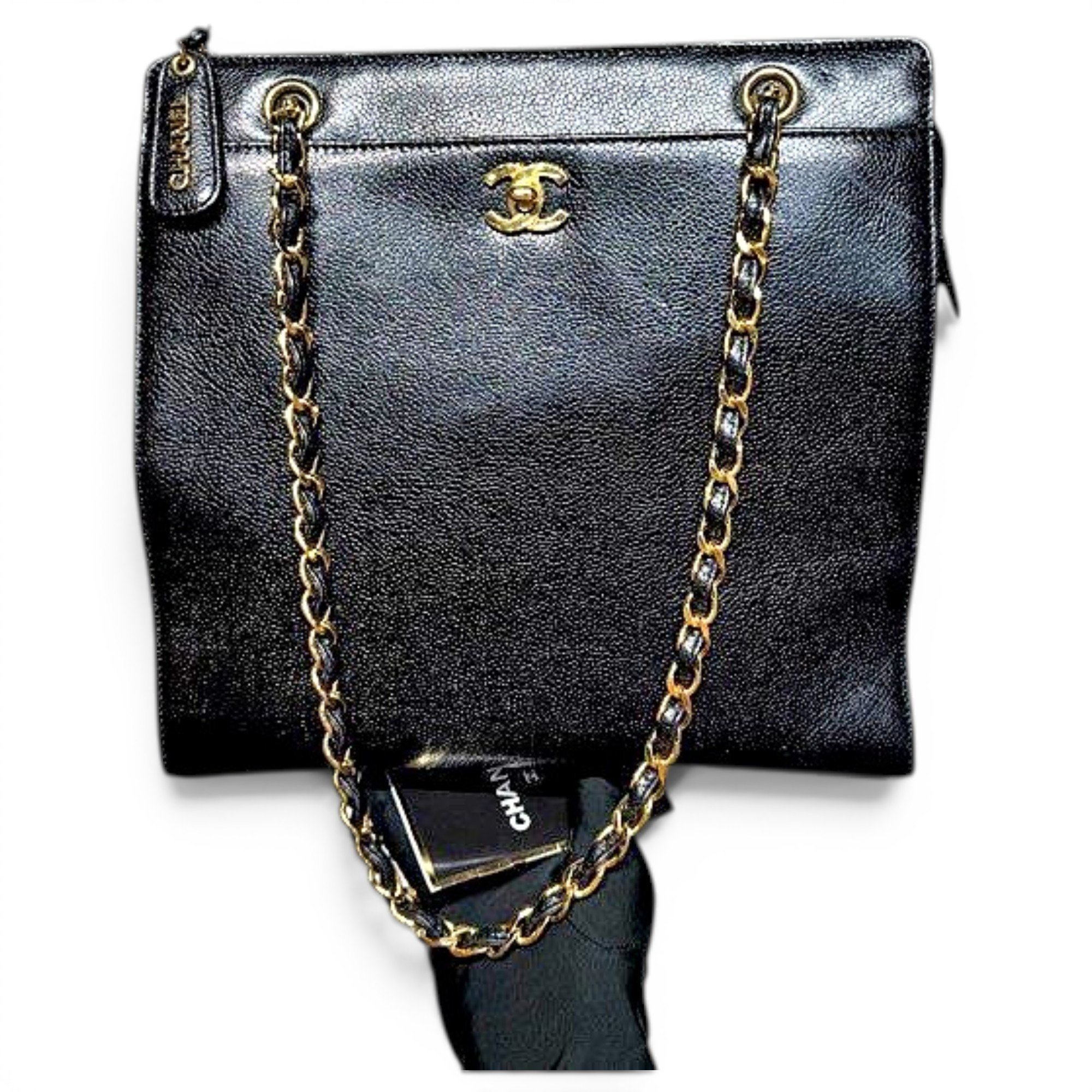 Petite Shopping Tote leather tote