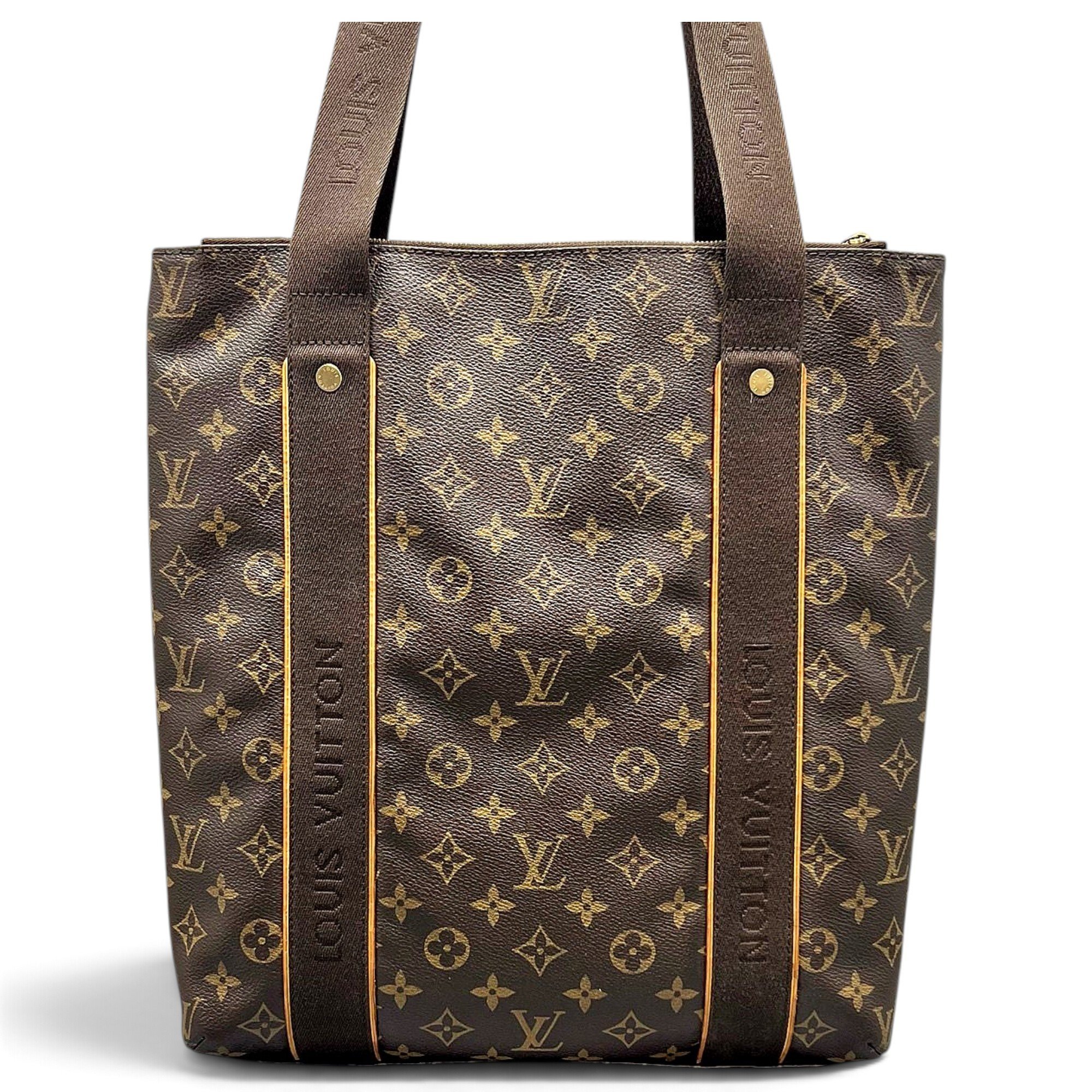 Leather tote