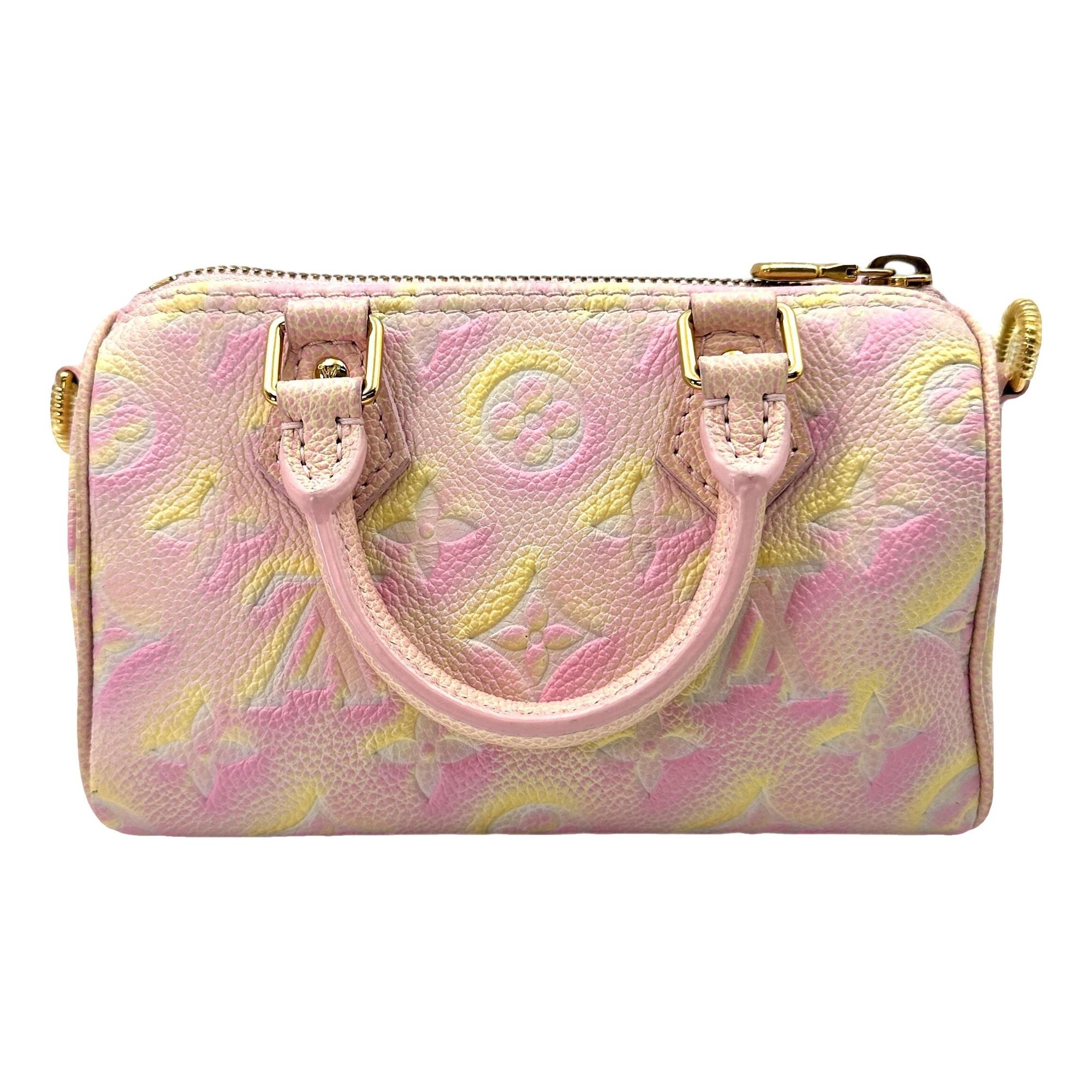 Nano Speedy / Mini HL leather satchel
