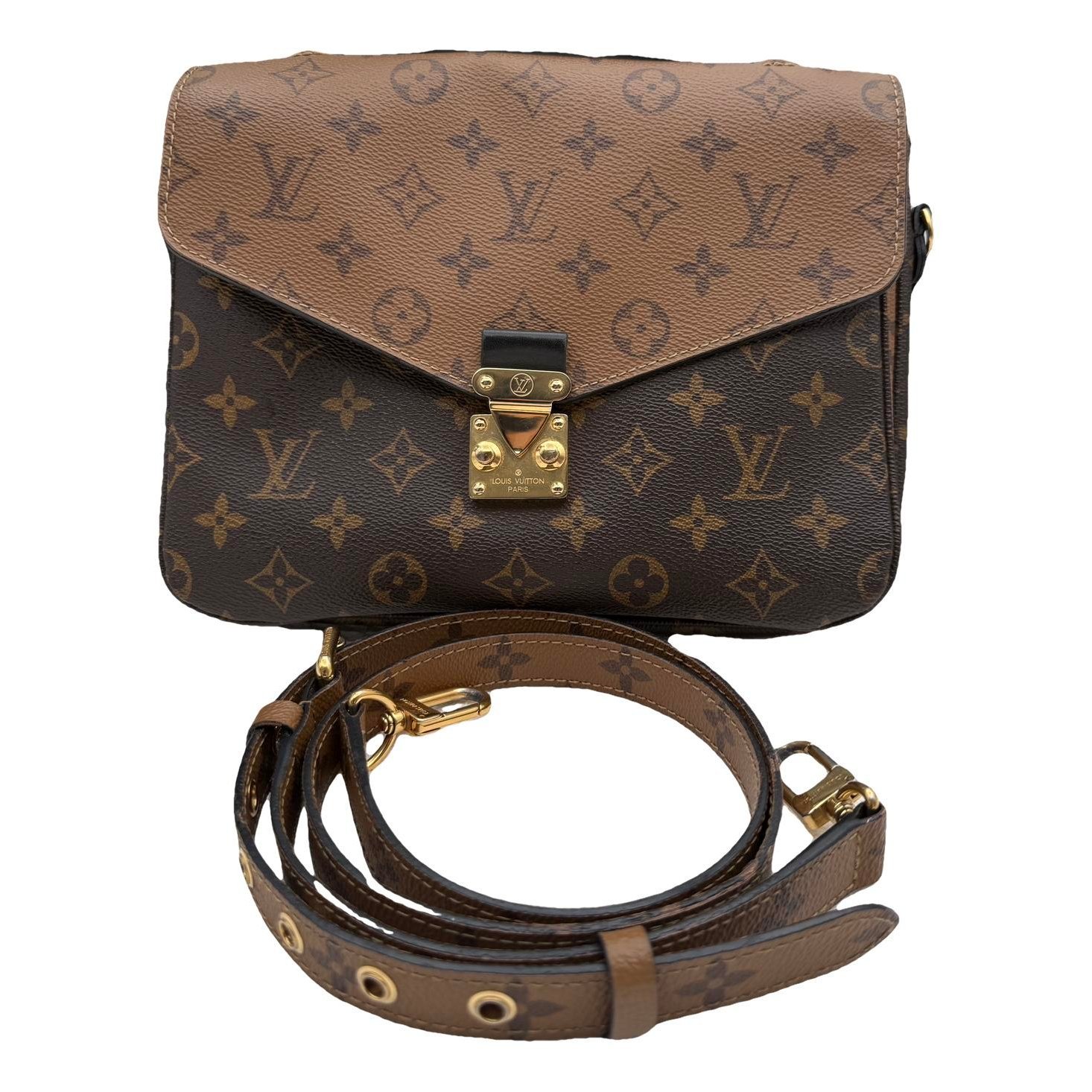 Metis leather handbag