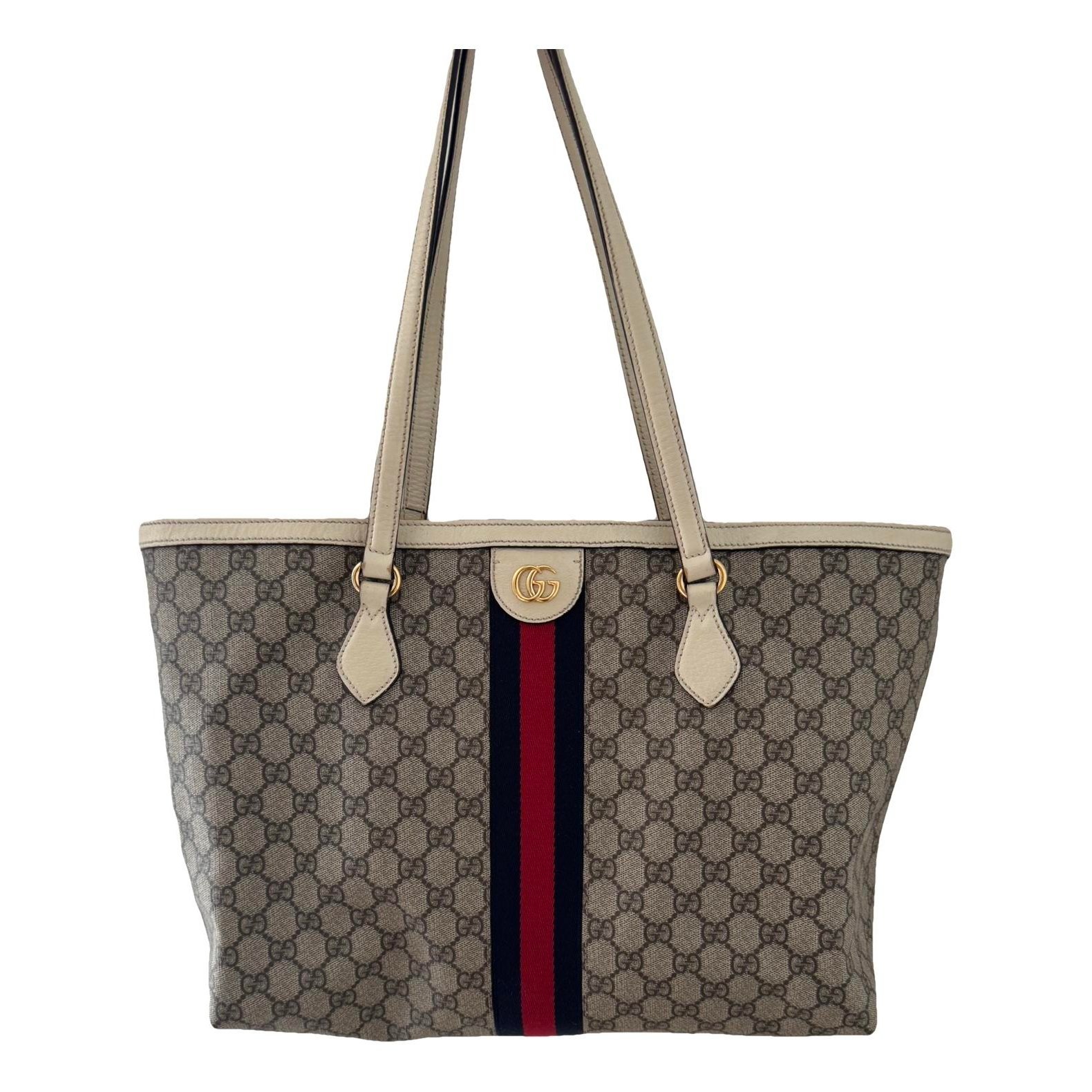Ophidia Shopping leather tote