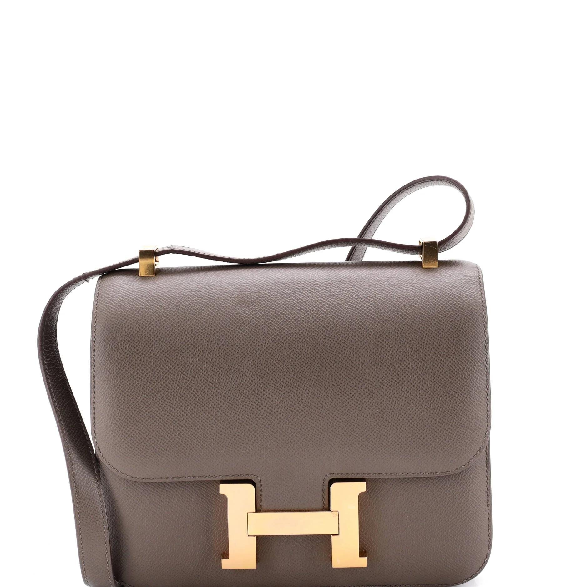 Constance leather crossbody bag