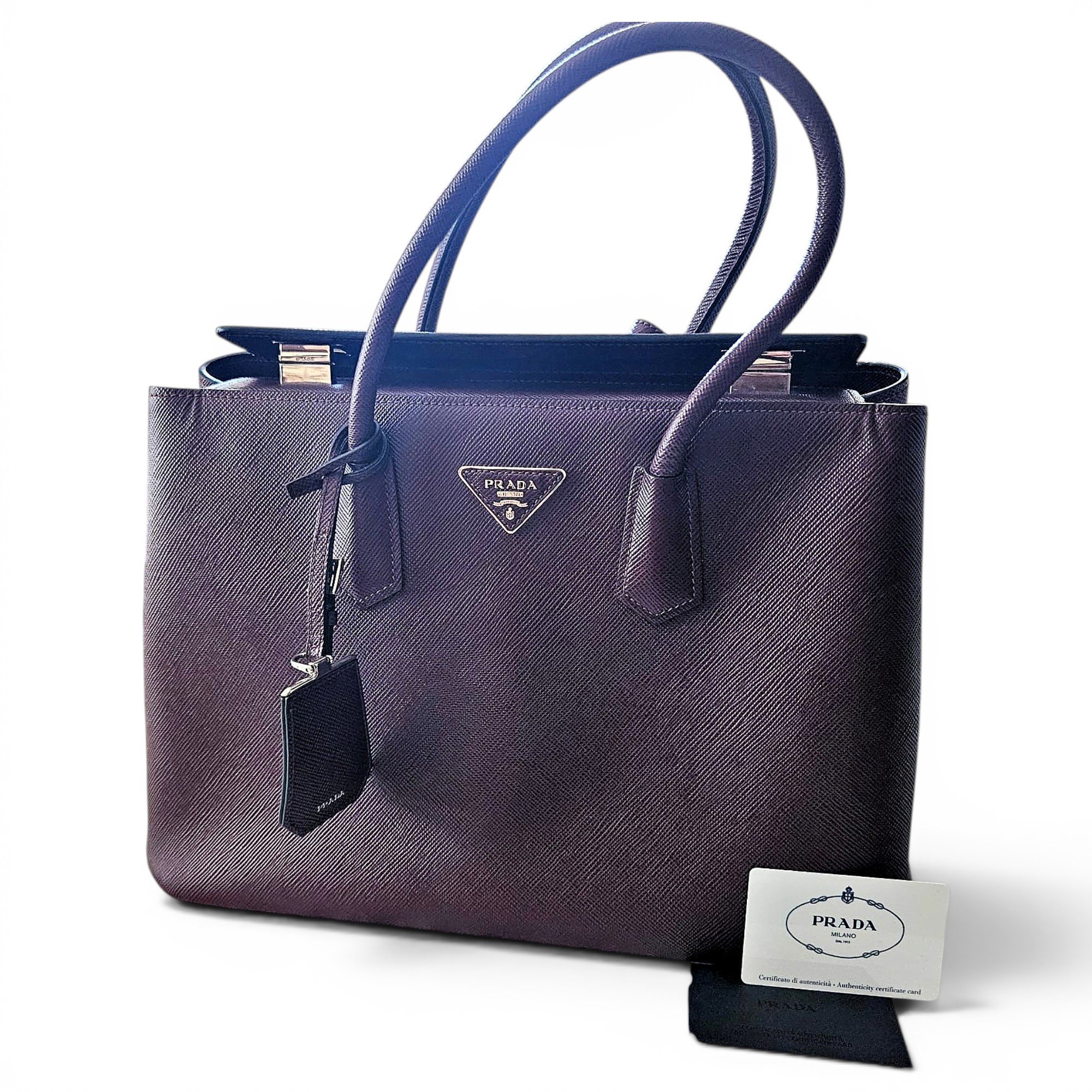 Galleria leather handbag