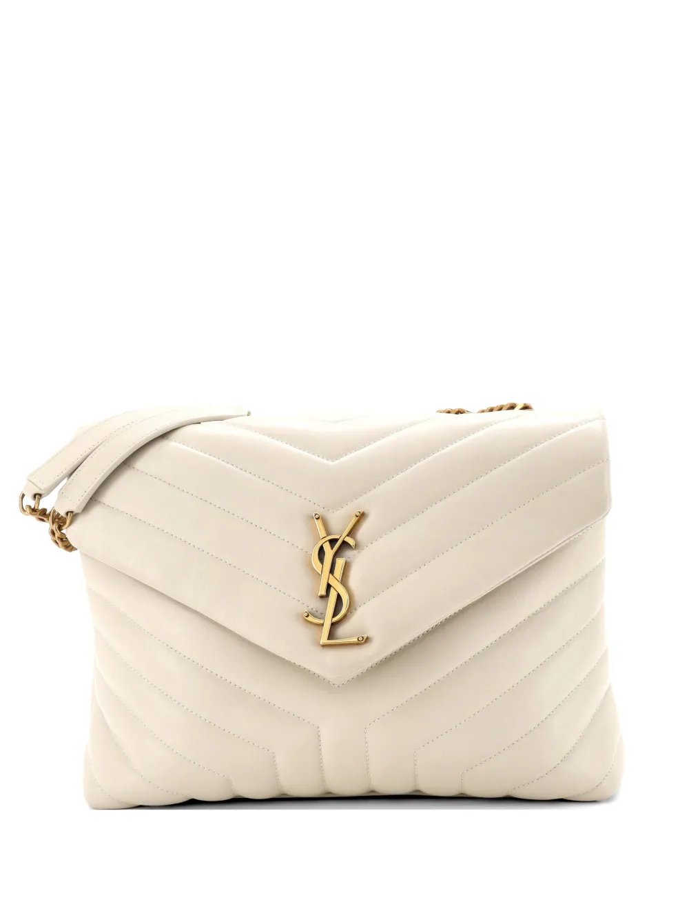 Loulou Matelasse Chevron Leather Medium shoulder bag