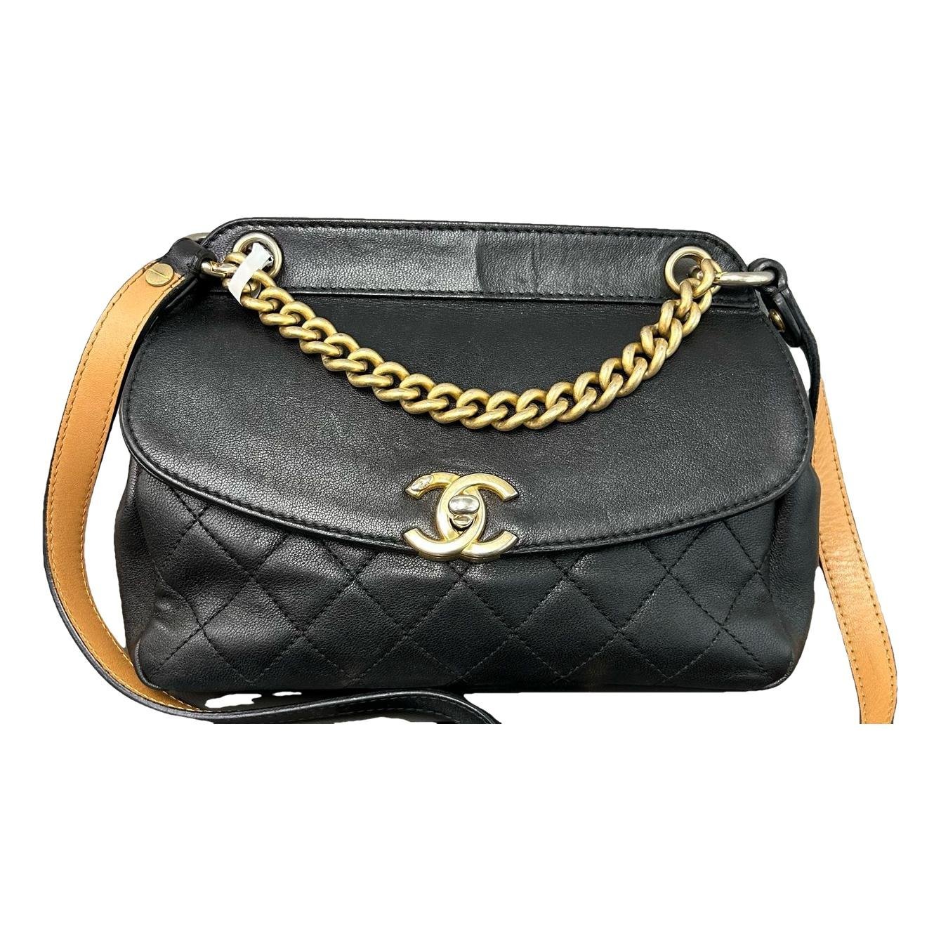 Leather crossbody bag
