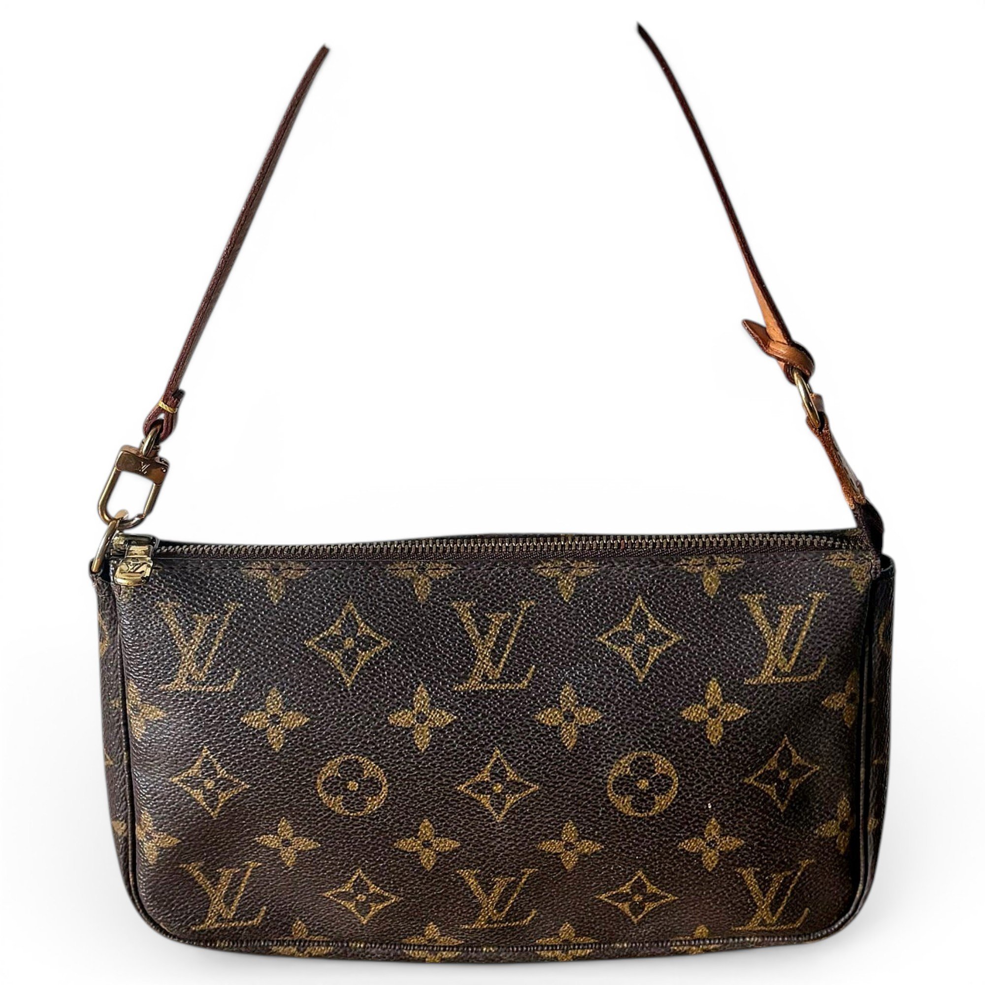 Pochette Accessoire leather handbag