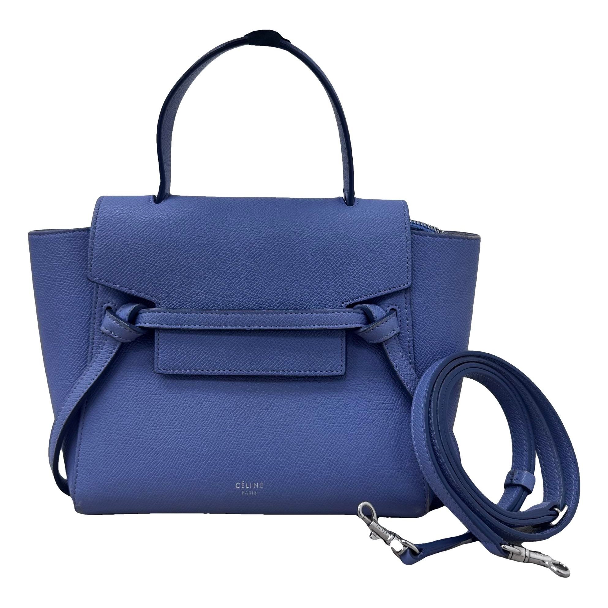 Belt leather handbag