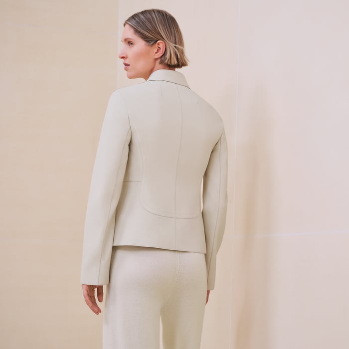 Blanc Camarguais Equestrian Jacket