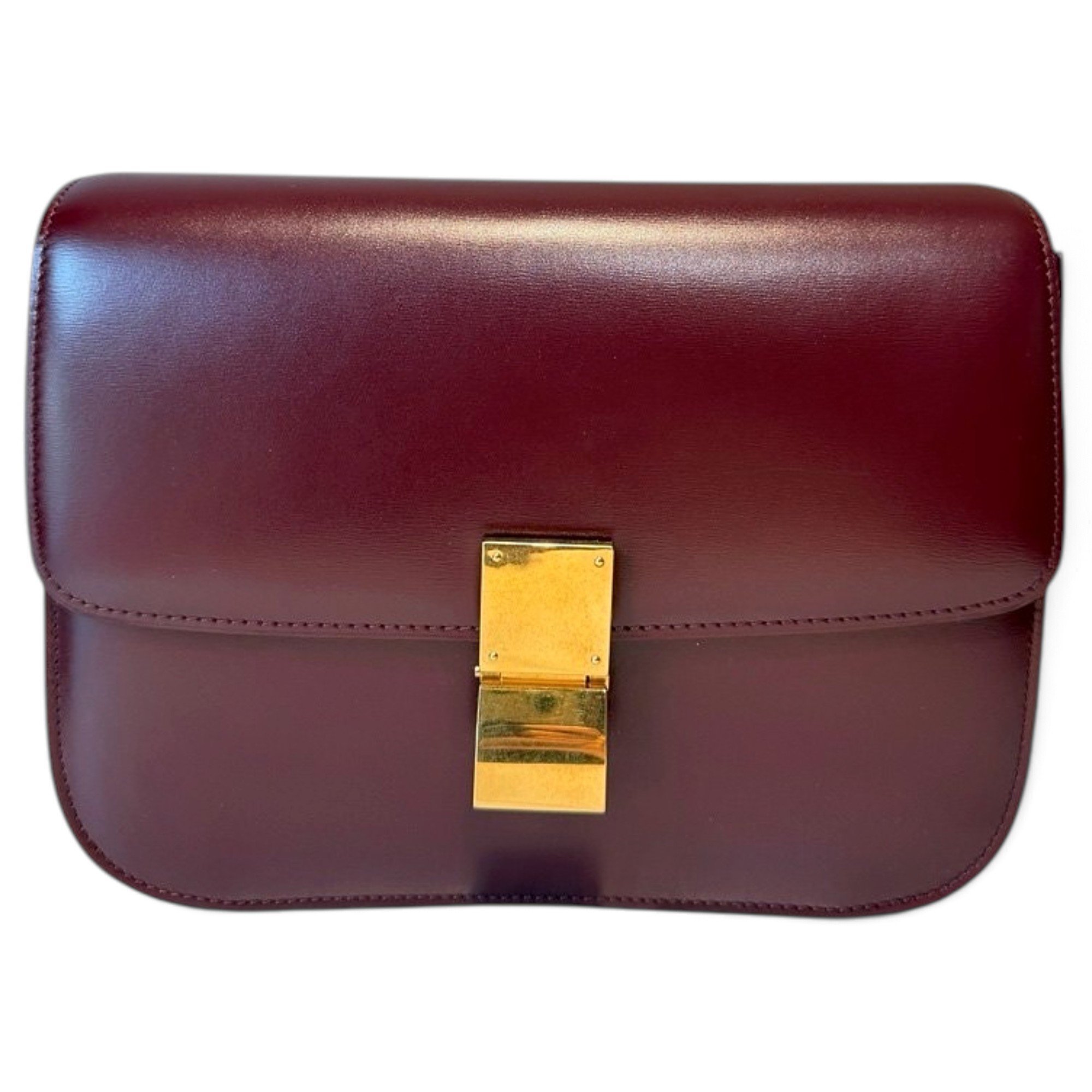 Classic leather crossbody bag