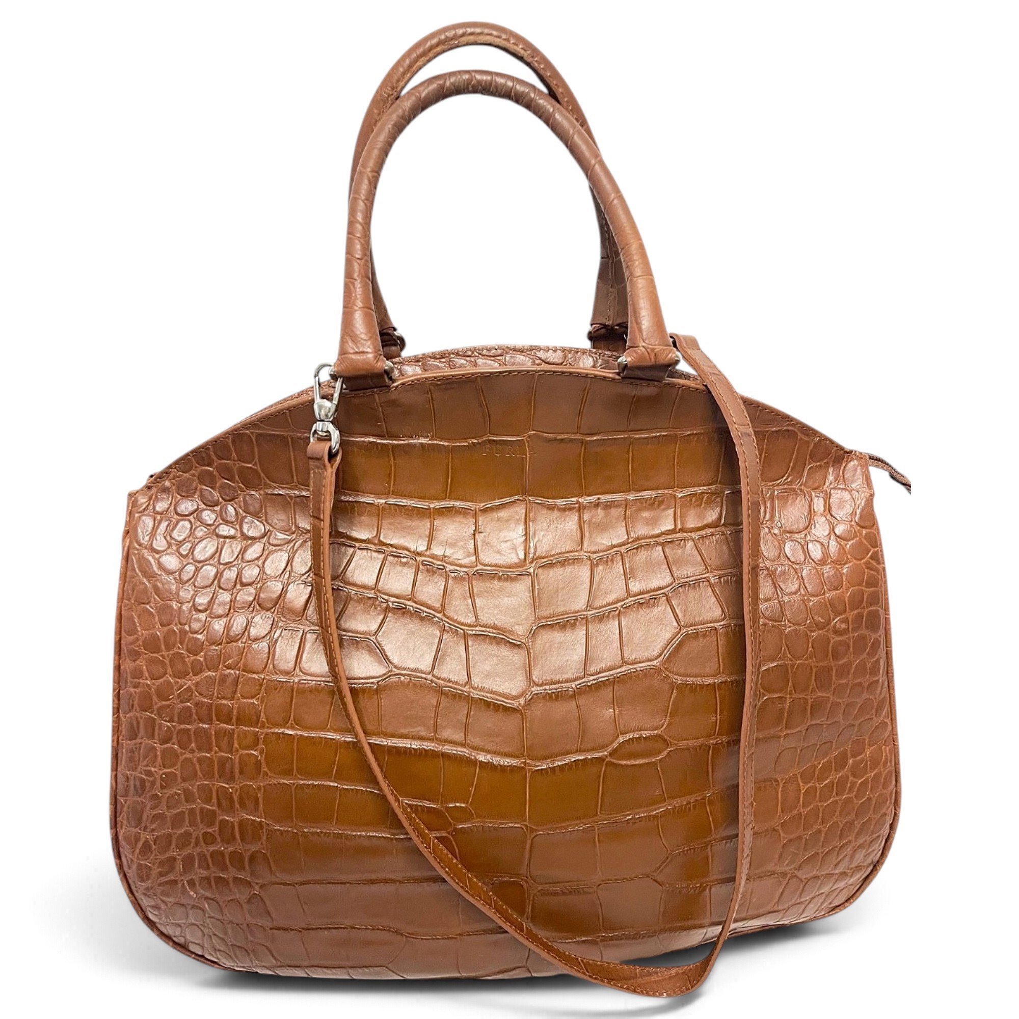 Leather handbag