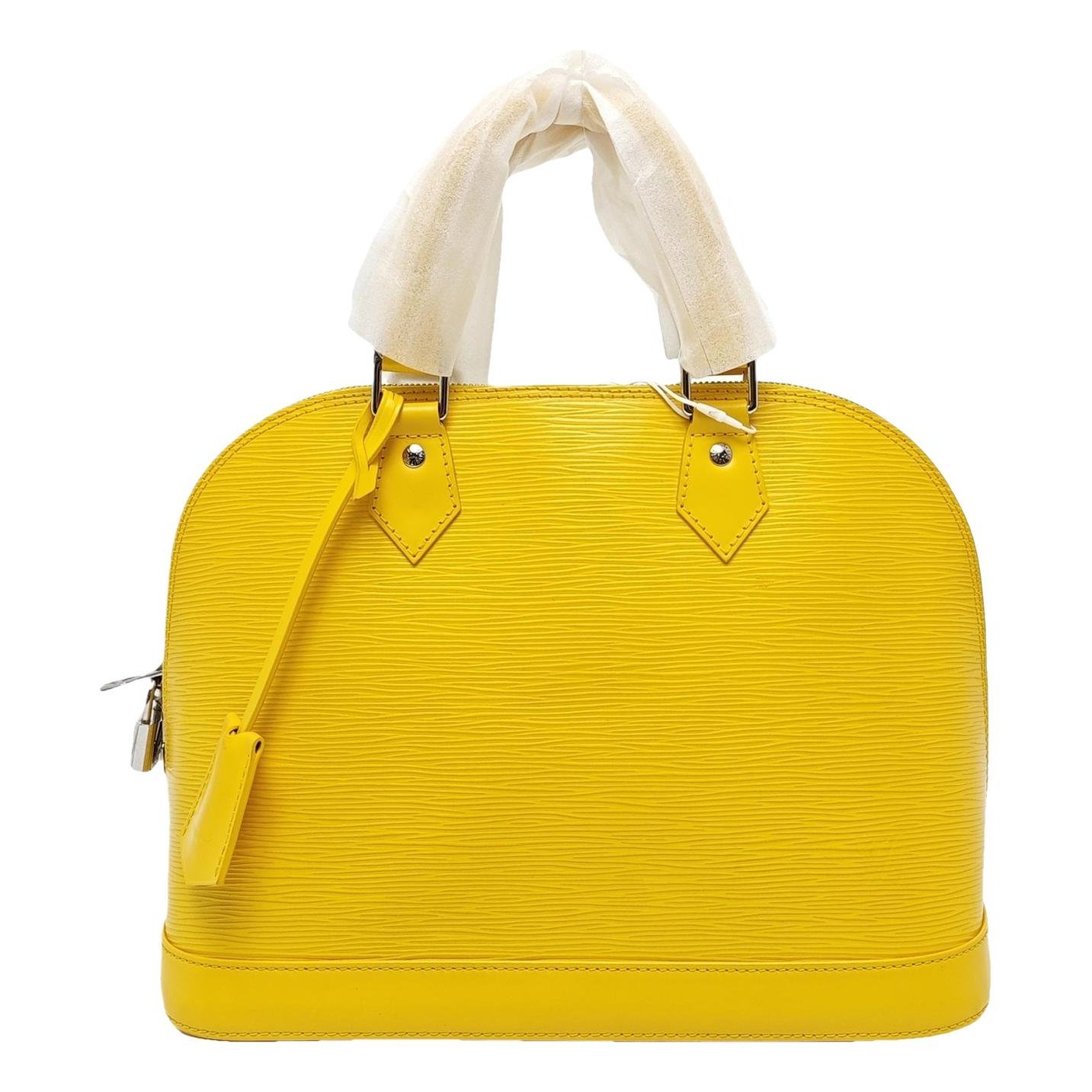Alma leather handbag