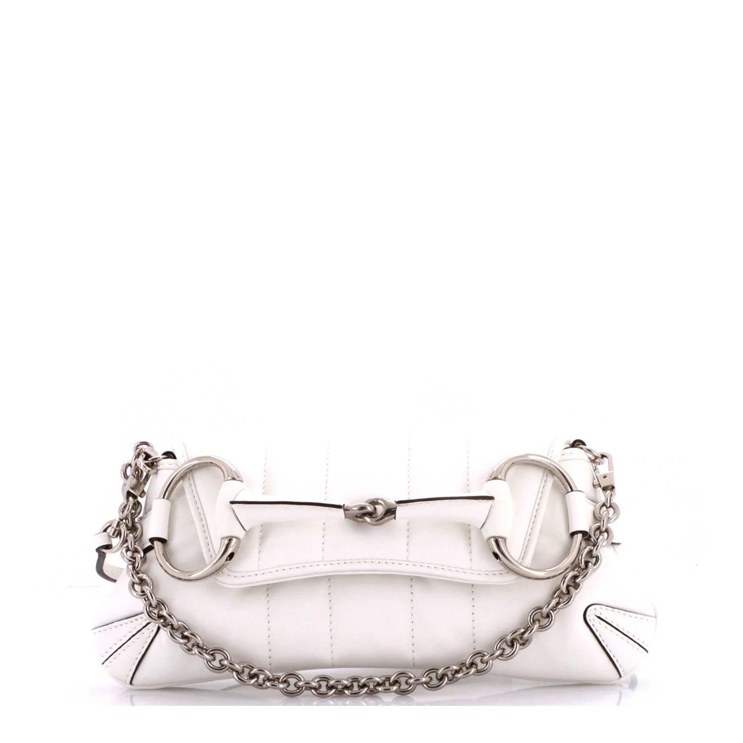 Gucci Horsebit Chain leather handbag