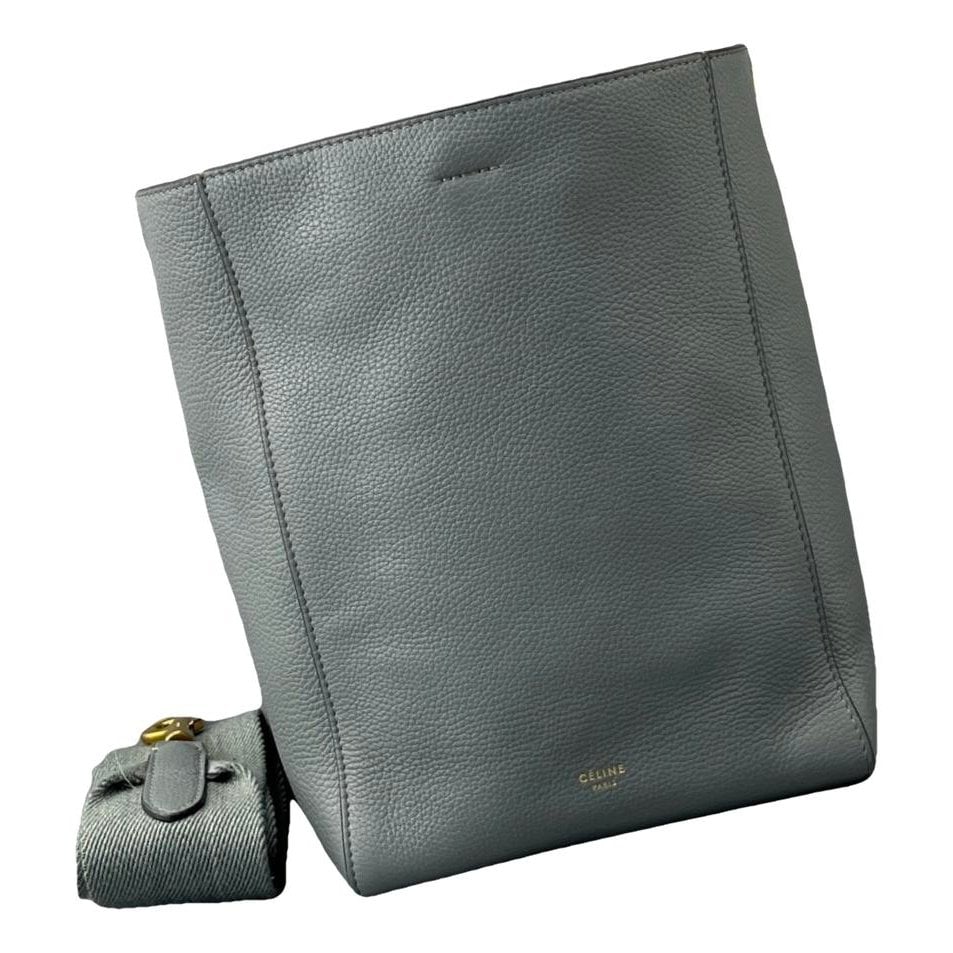 Seau Sangle leather handbag