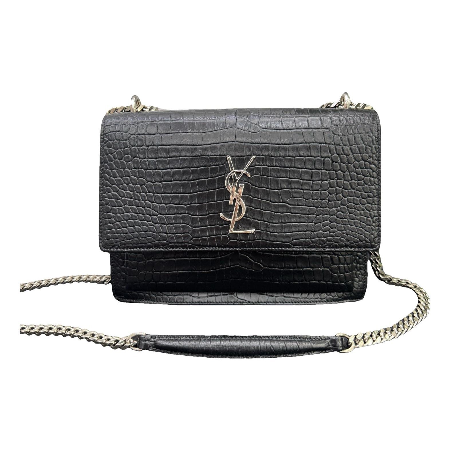 Sunset leather handbag