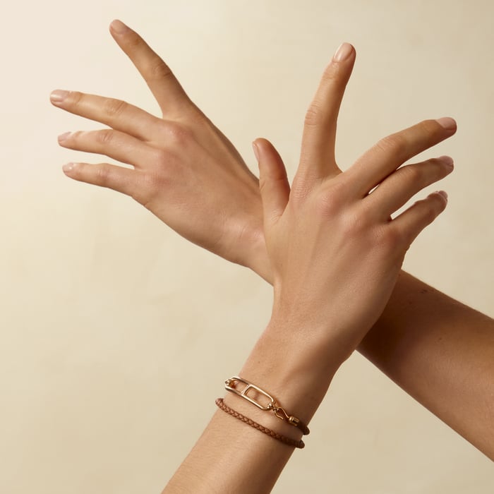 Gold Bracelet Roulis Double Tour