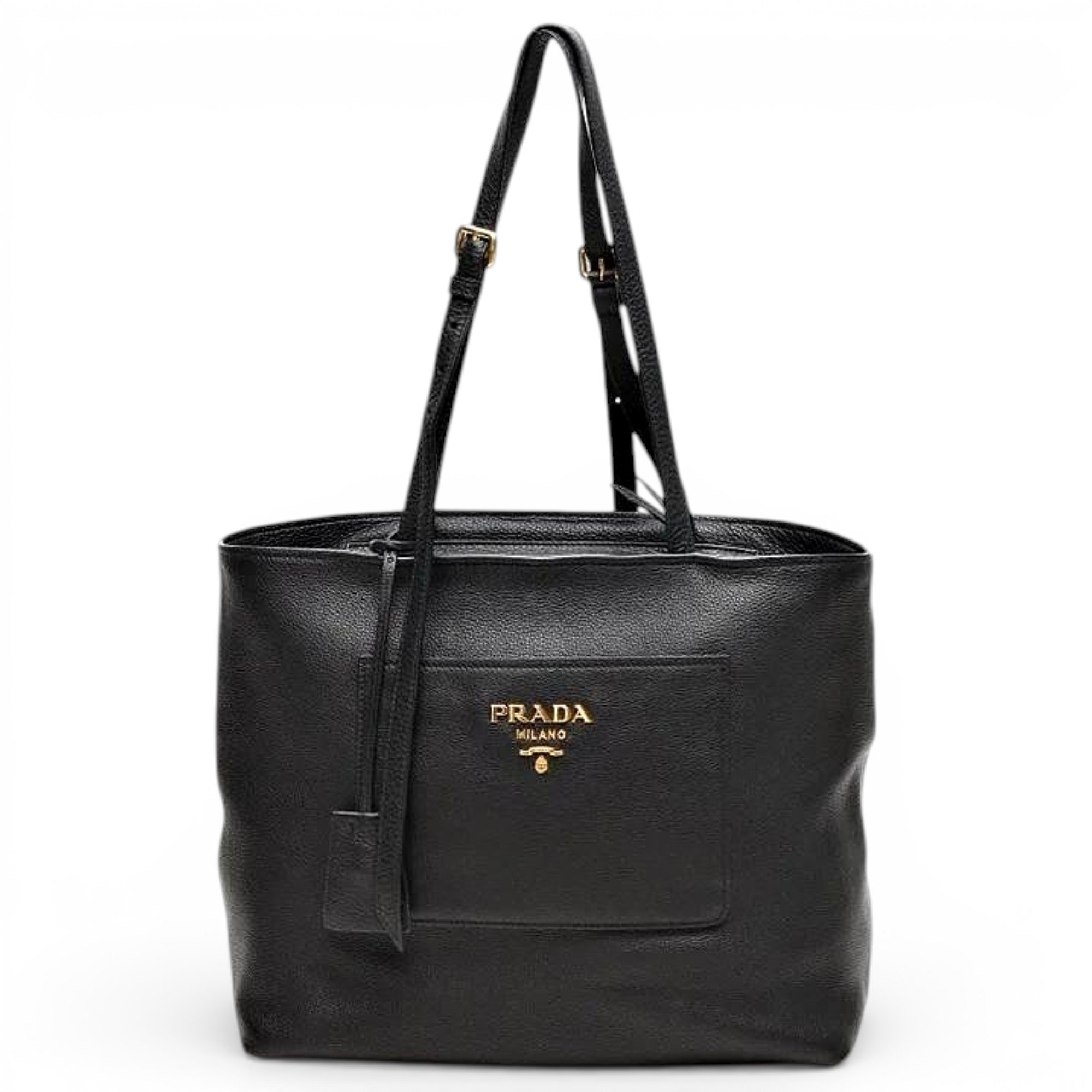 Leather tote