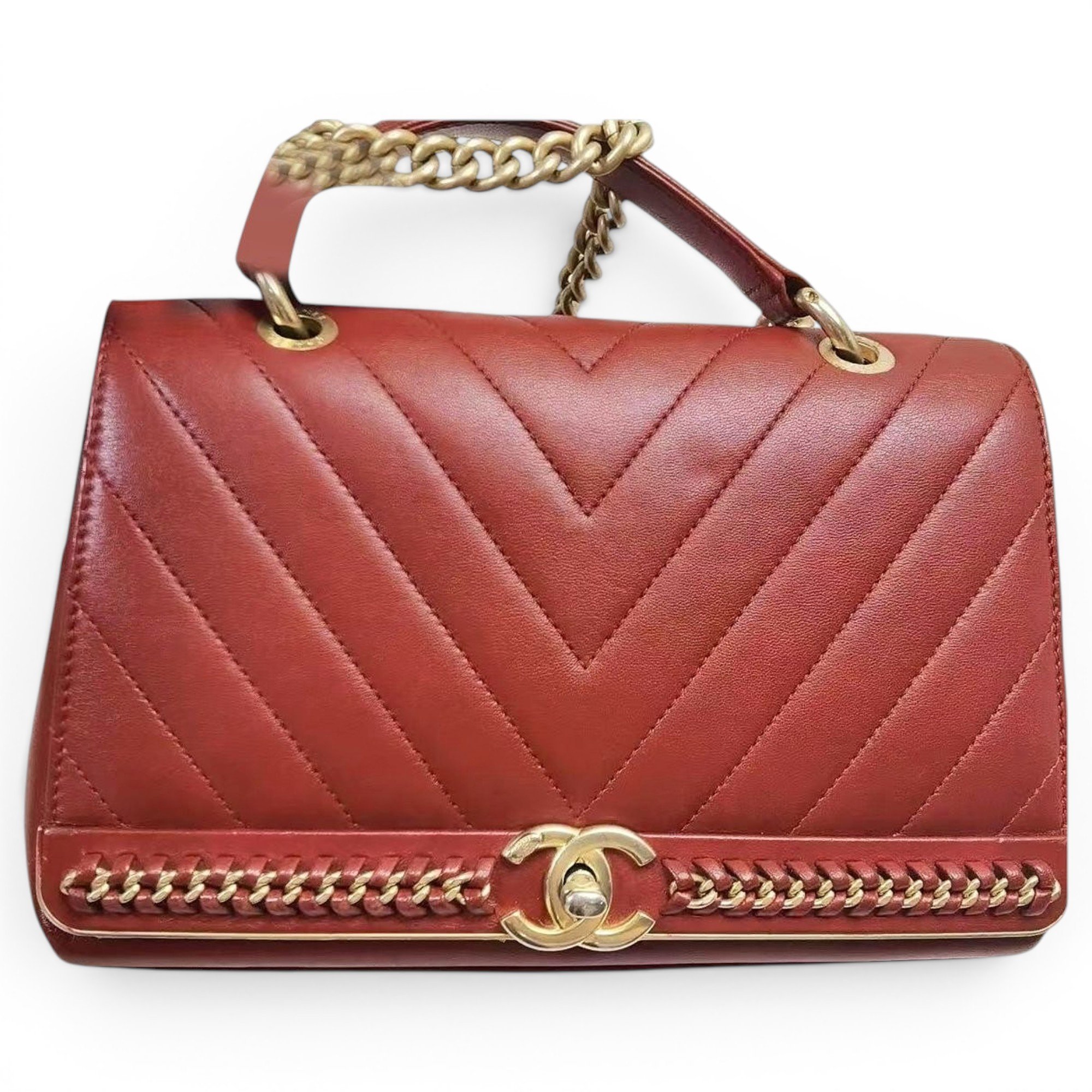 2.55 leather handbag