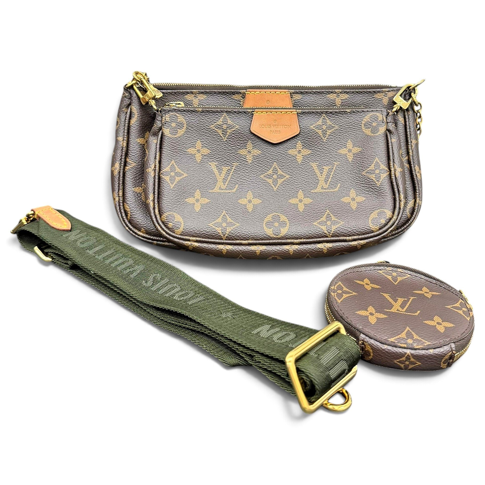 Multi Pochette Accessoires leather handbag