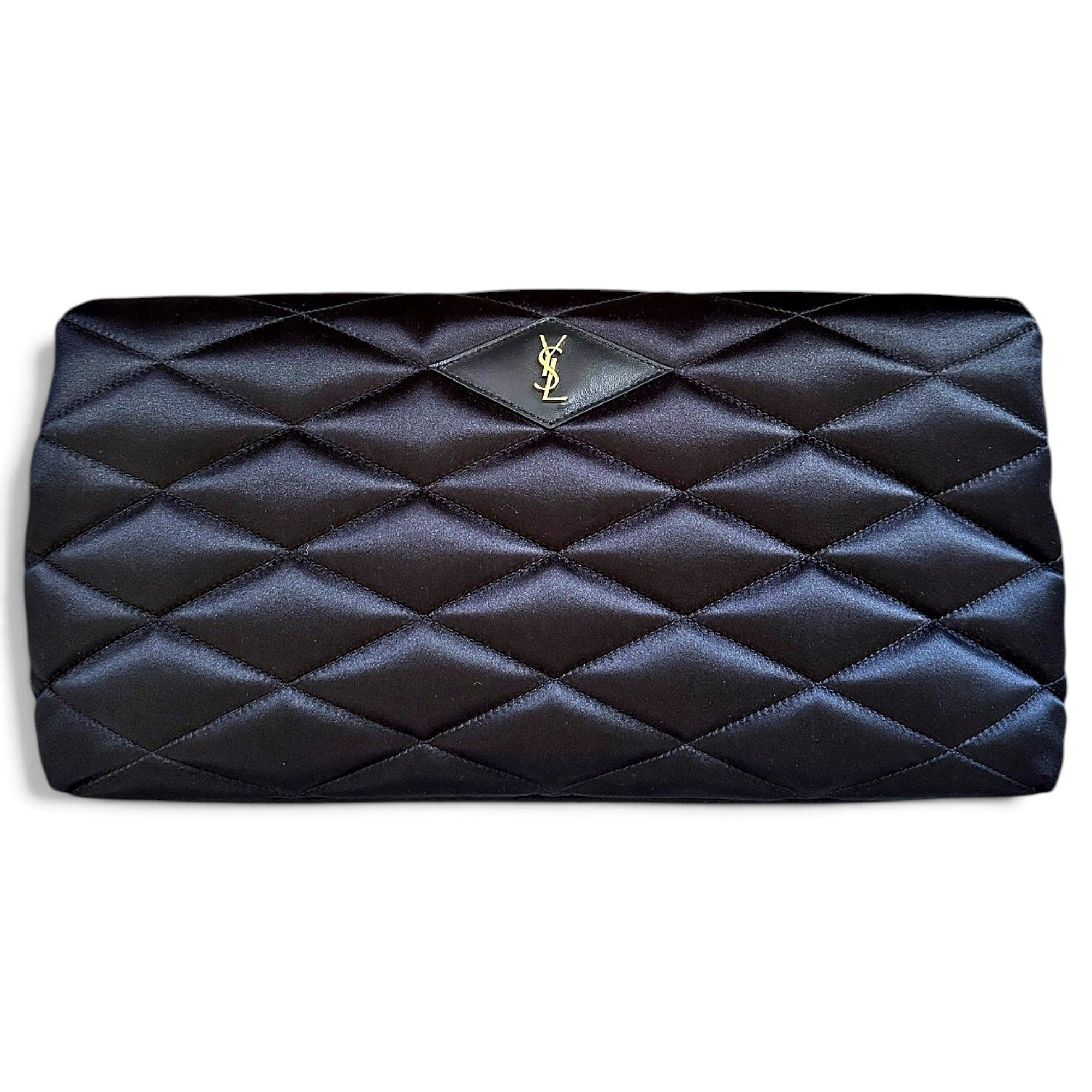 Sade Pochette Enveloppe silk clutch bag
