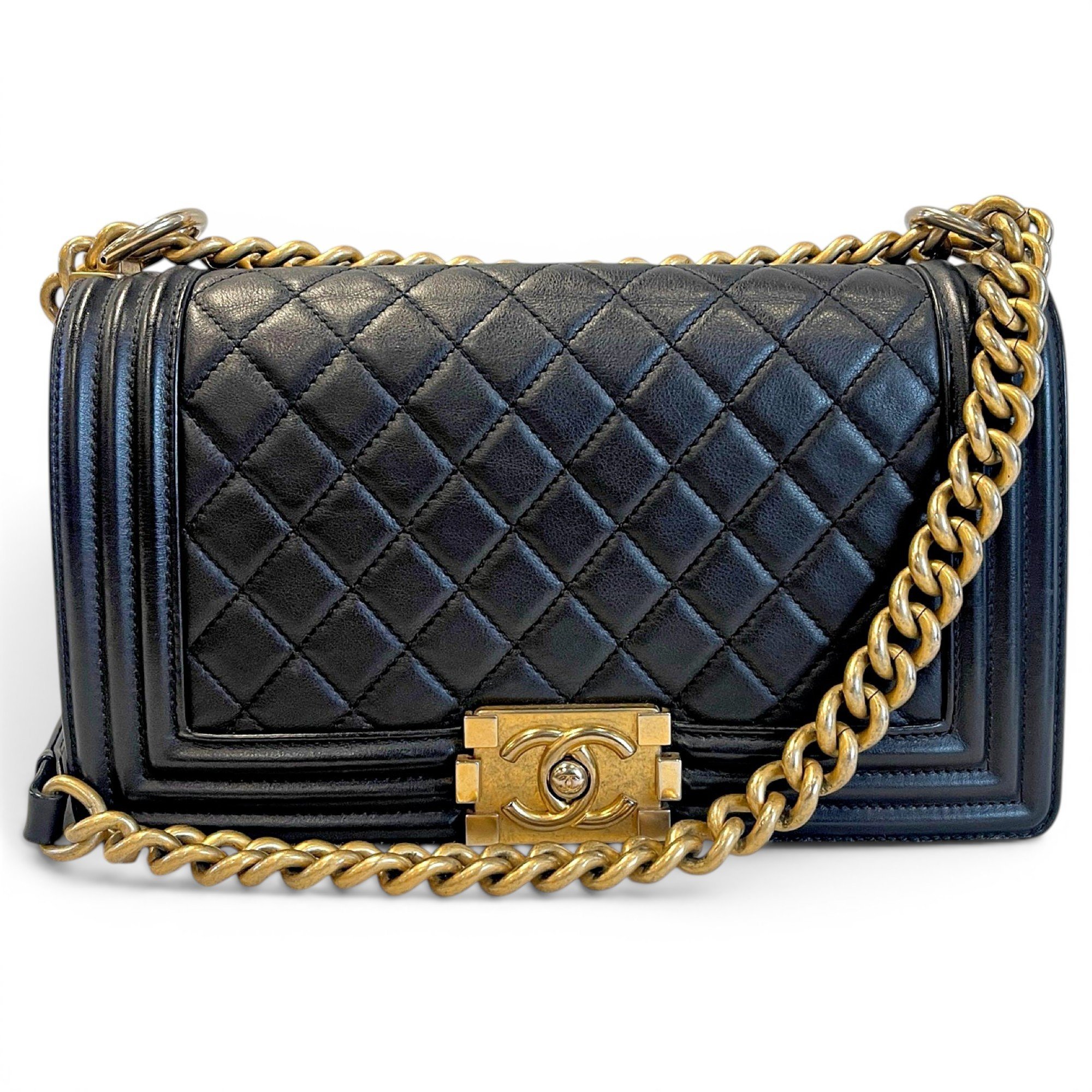Boy leather handbag