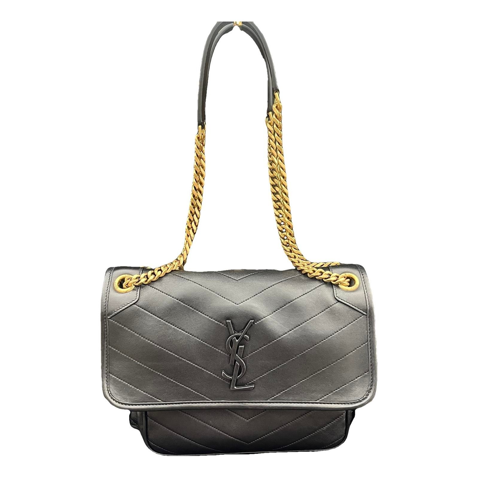 Niki leather crossbody bag