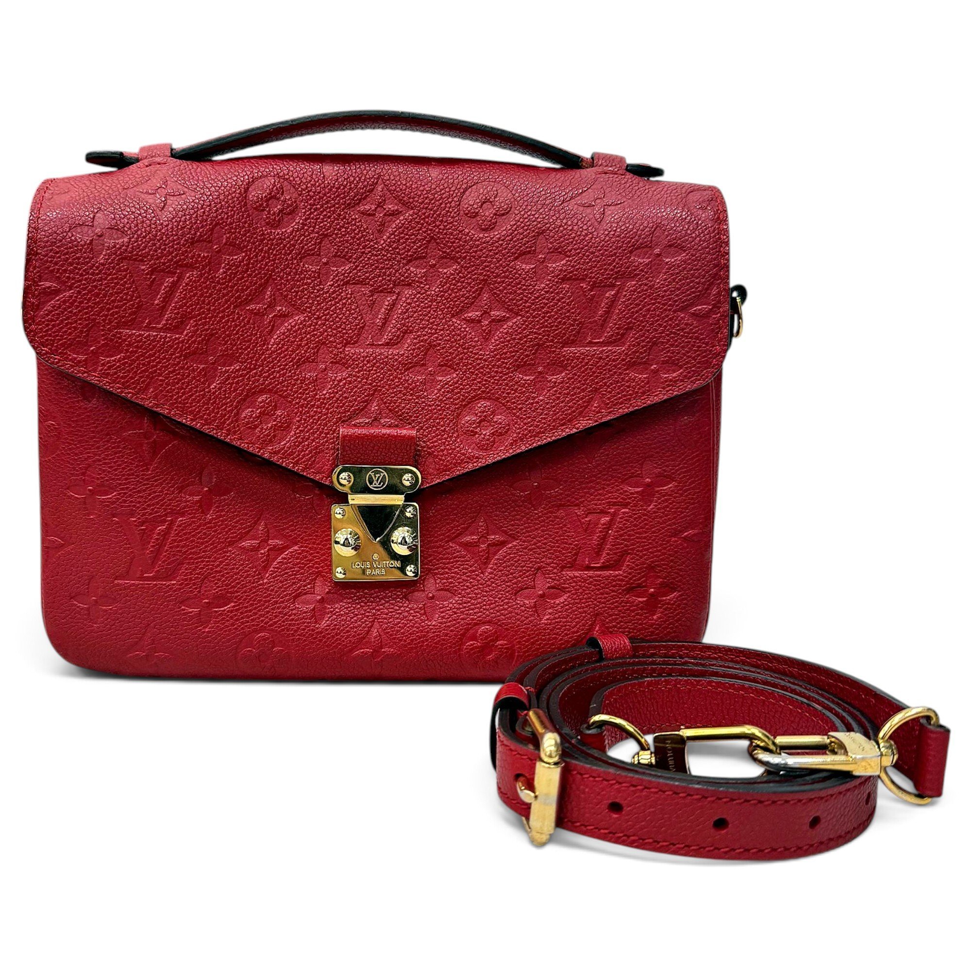 Metis leather handbag