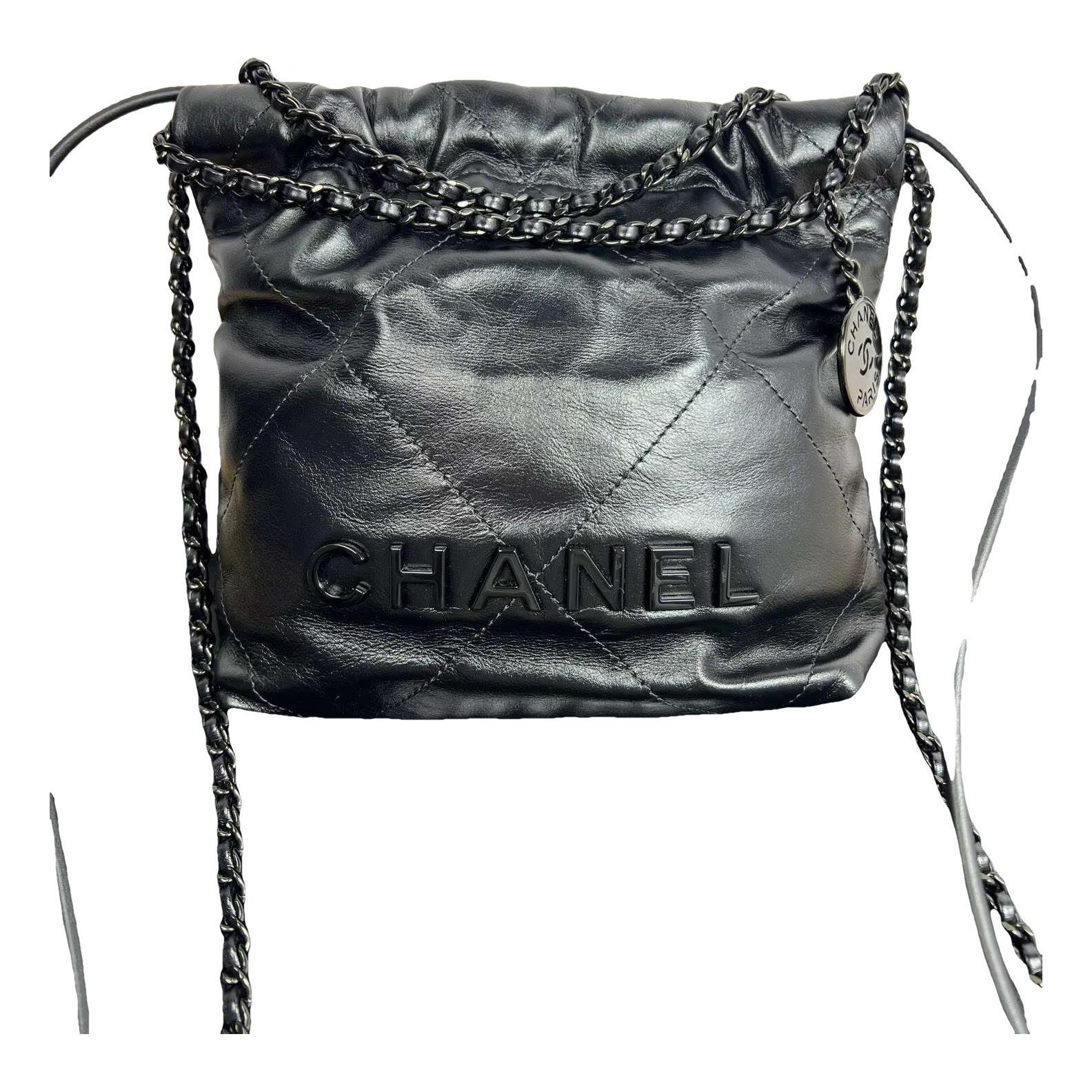 Chanel 22 leather handbag
