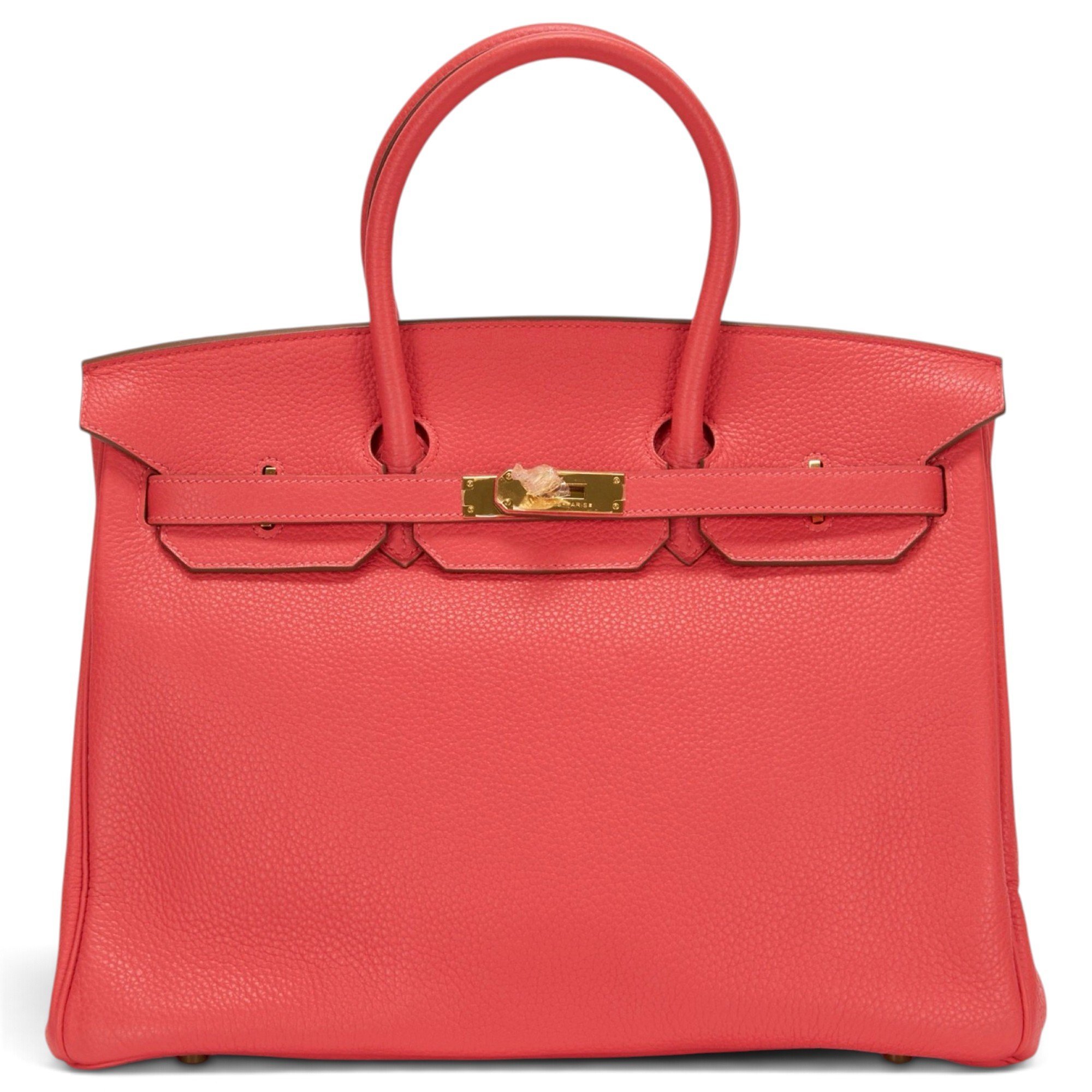 Birkin 35 leather handbag
