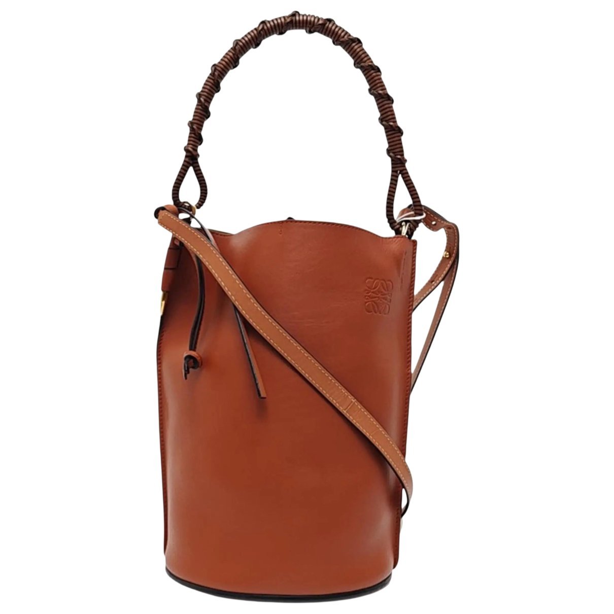 Gate Bucket leather handbag