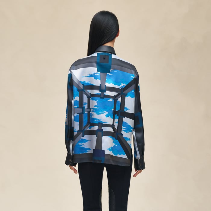 Bleu Quartz "Pespective" Shirt