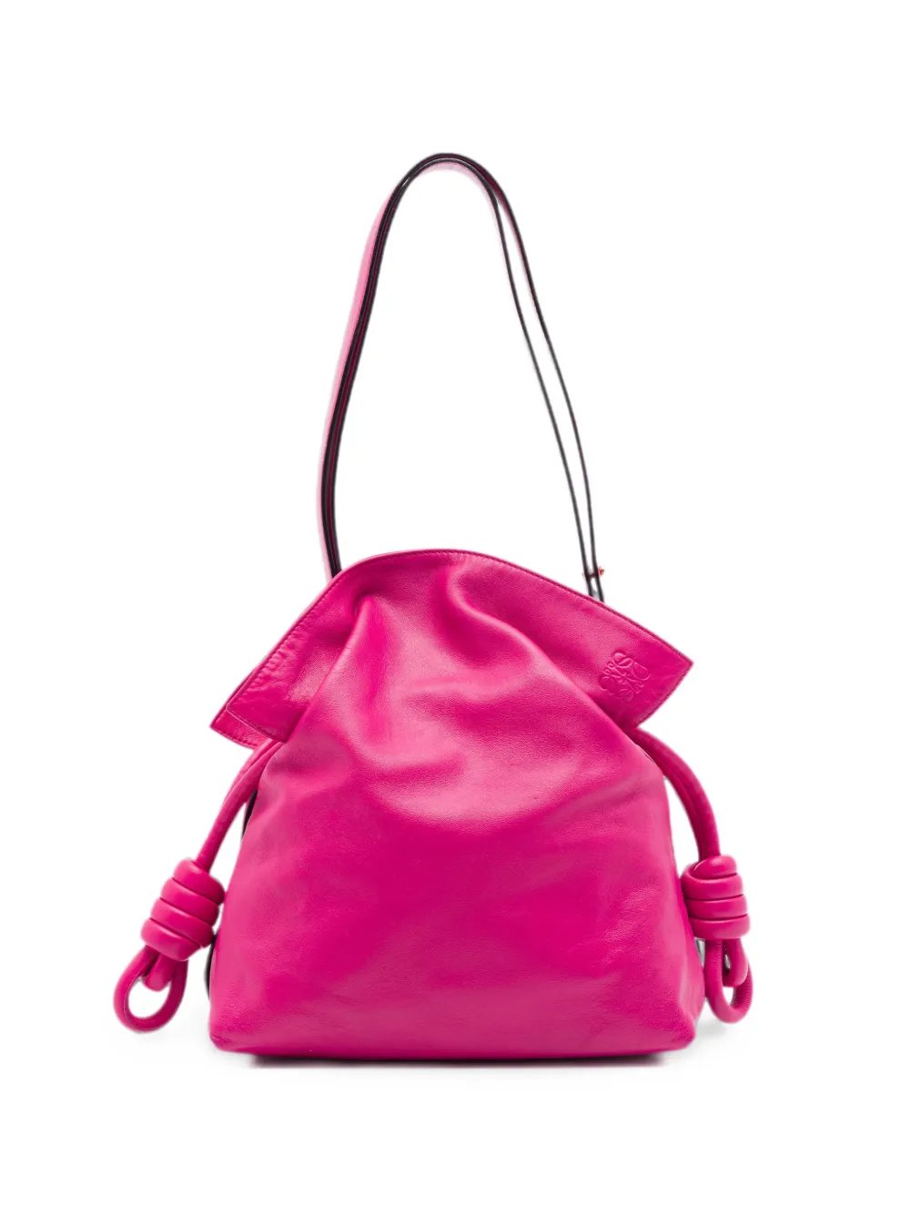 2010-2026 Medium Nappa Flamenco Knot shoulder bag