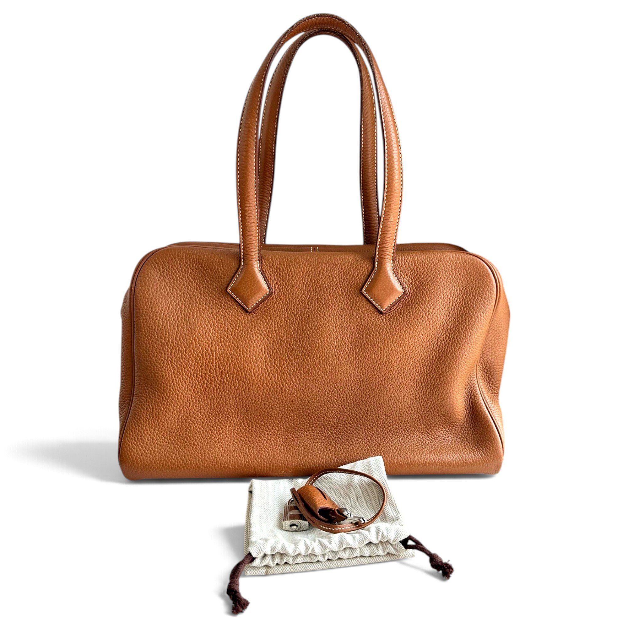 Victoria leather handbag