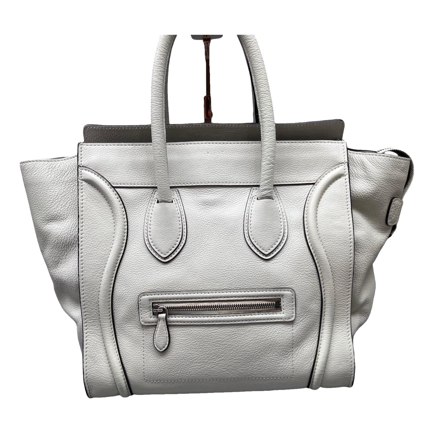 Luggage leather handbag
