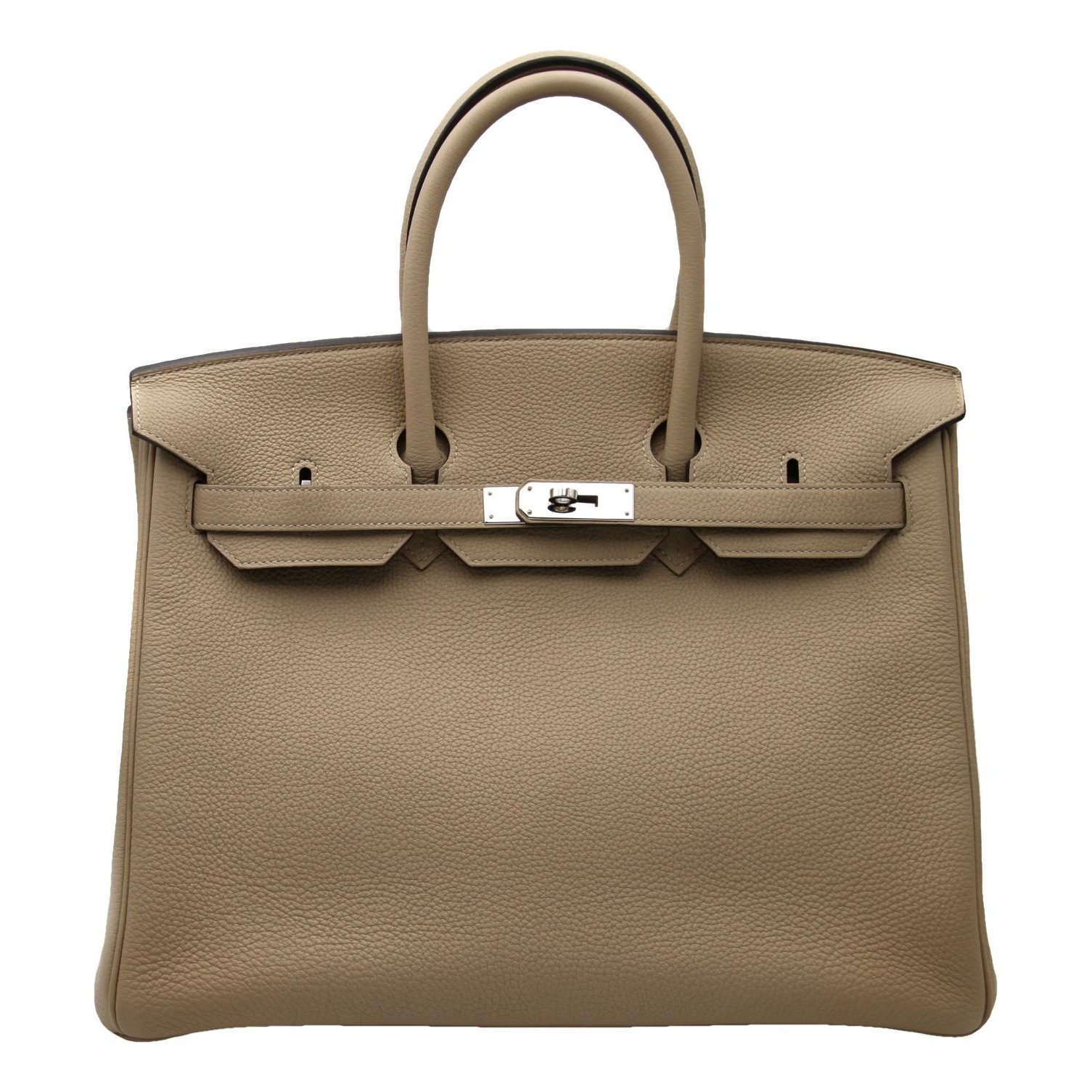 Birkin 35 leather handbag