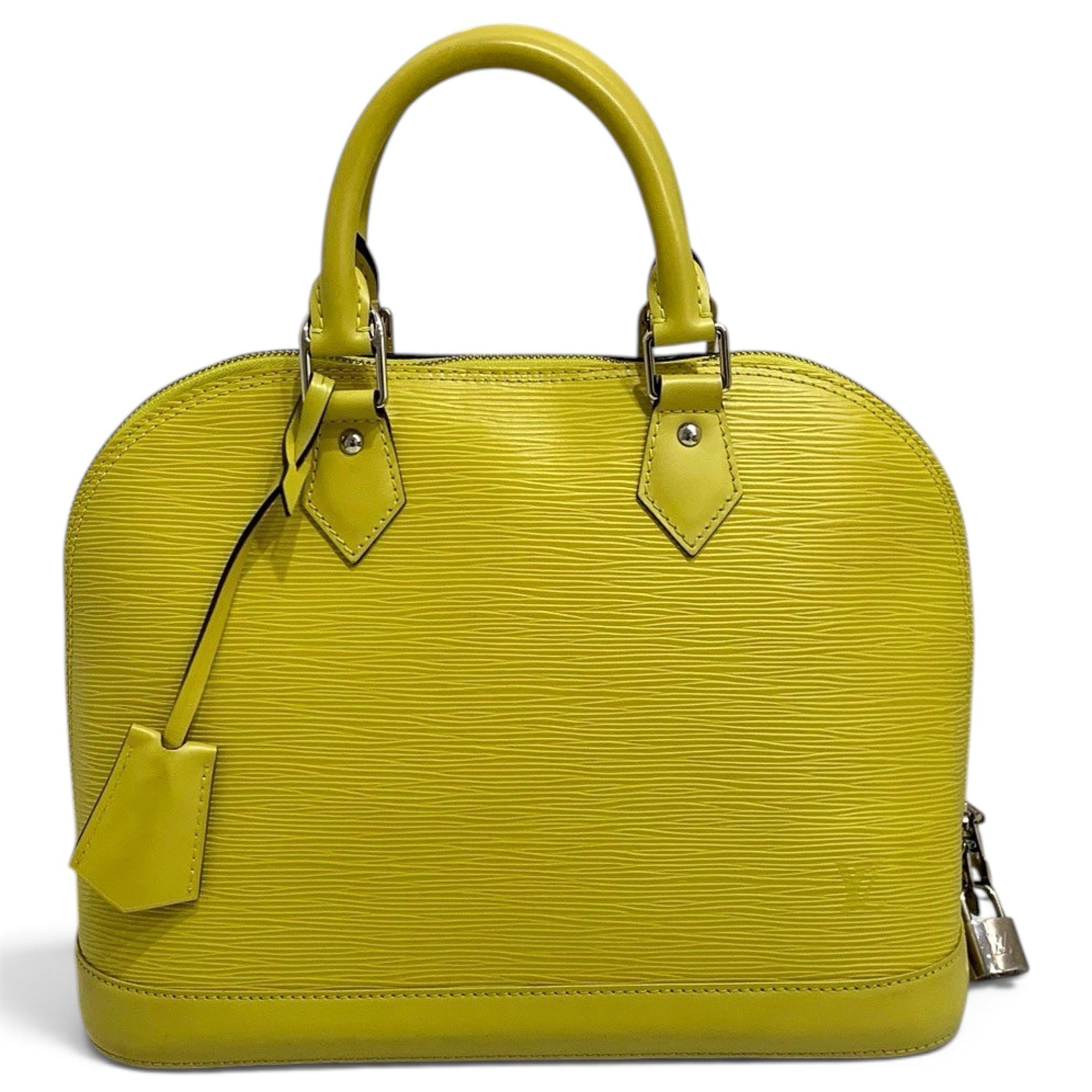 Alma leather handbag