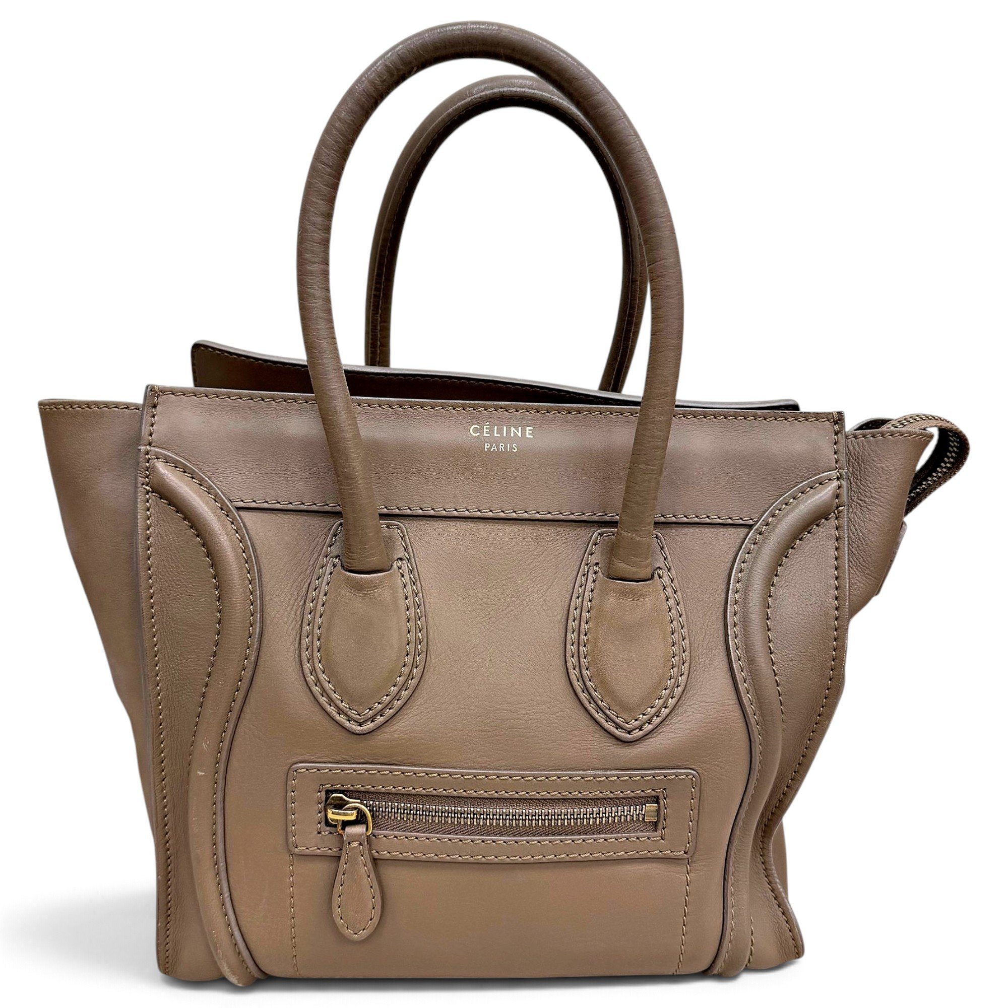 Celine Luggage leather handbag