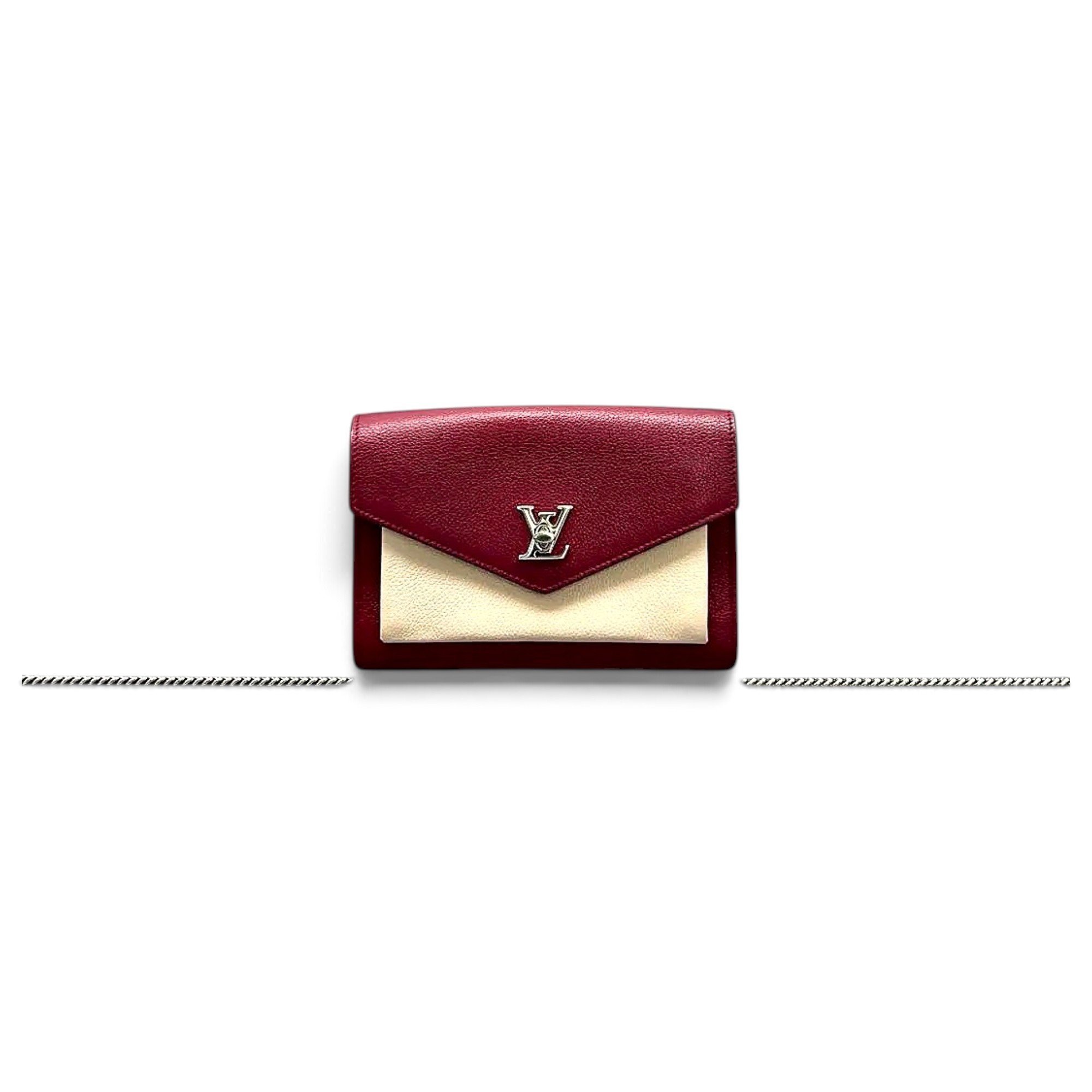 Lockme leather crossbody bag